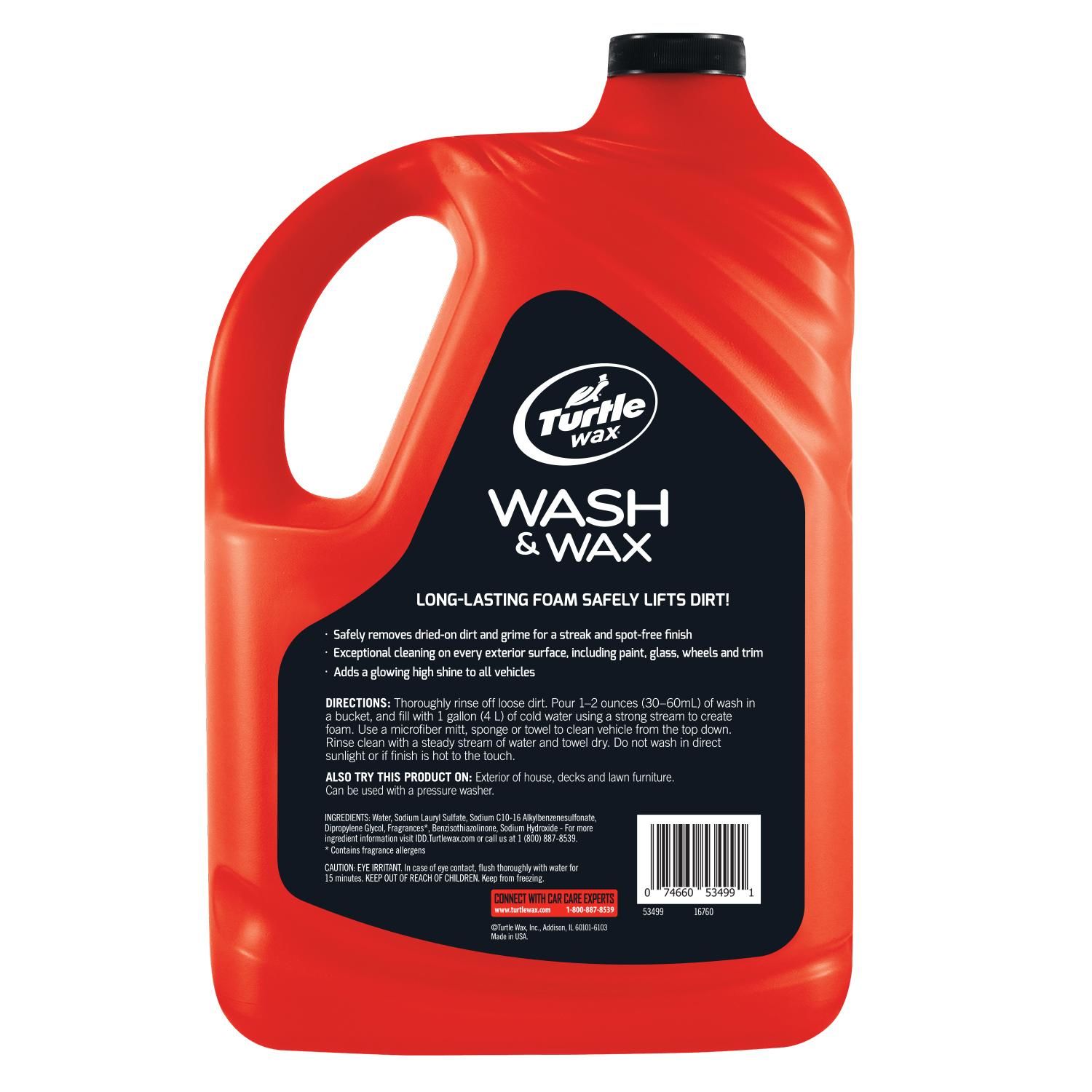 California Gold® Carnauba Wash & Wax, Foam Cannon