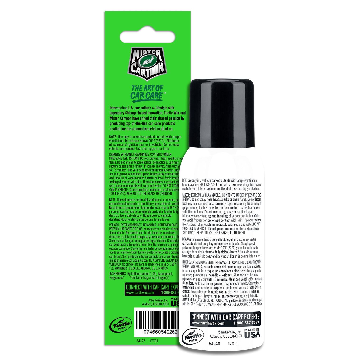 Turtle Wax X Mister Cartoon 54227 So Fresh 防臭 消臭剤 車用