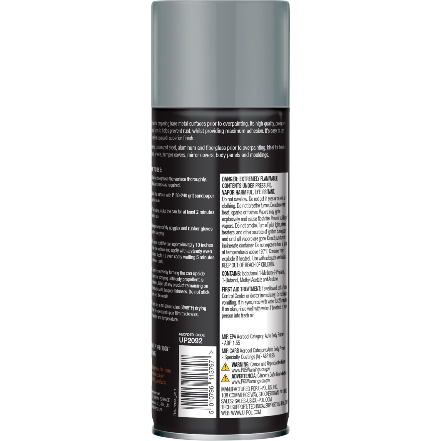 UPOL Gray AntiRust Etching Primer