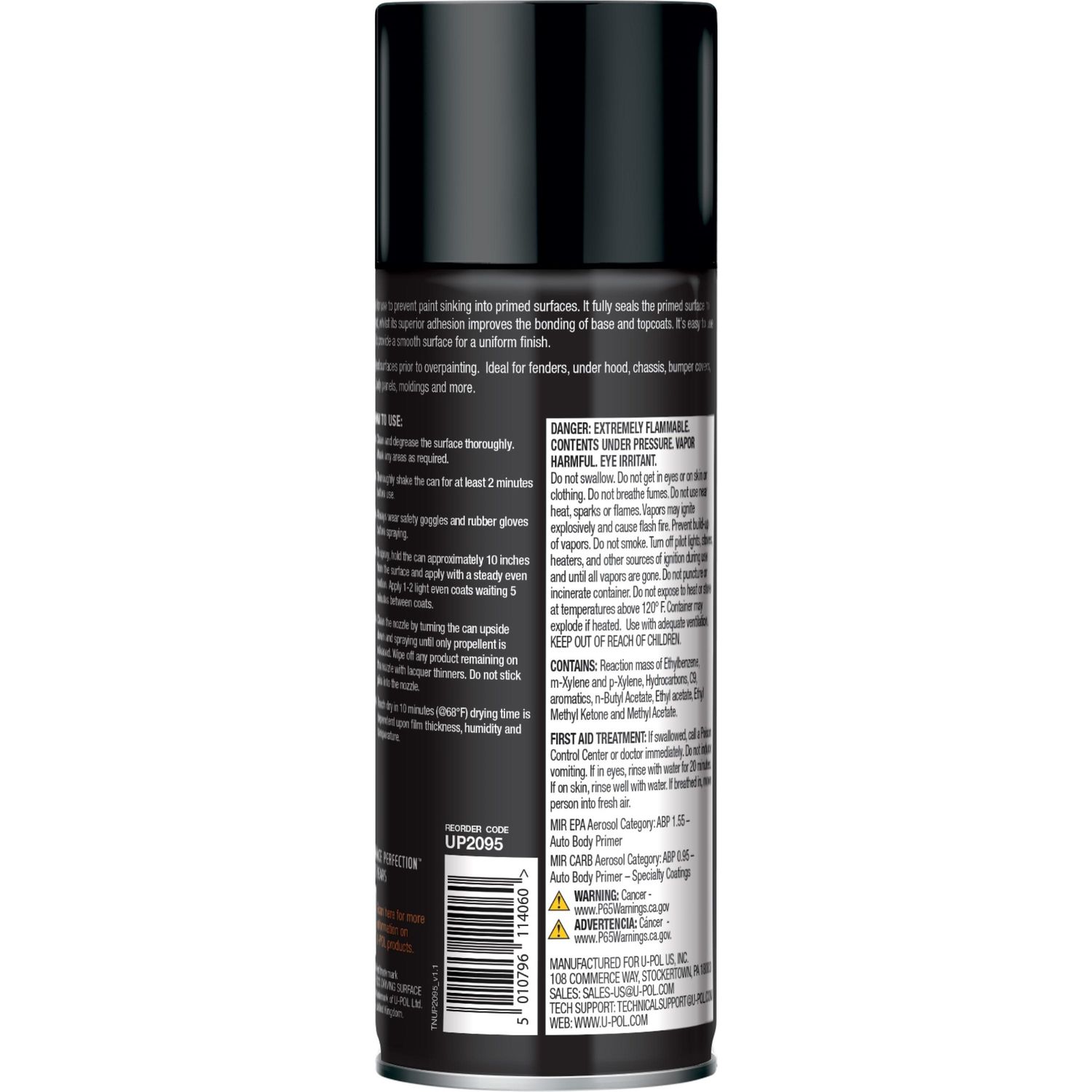 U-POL Gray Anti-Rust Primer Sealer 10oz