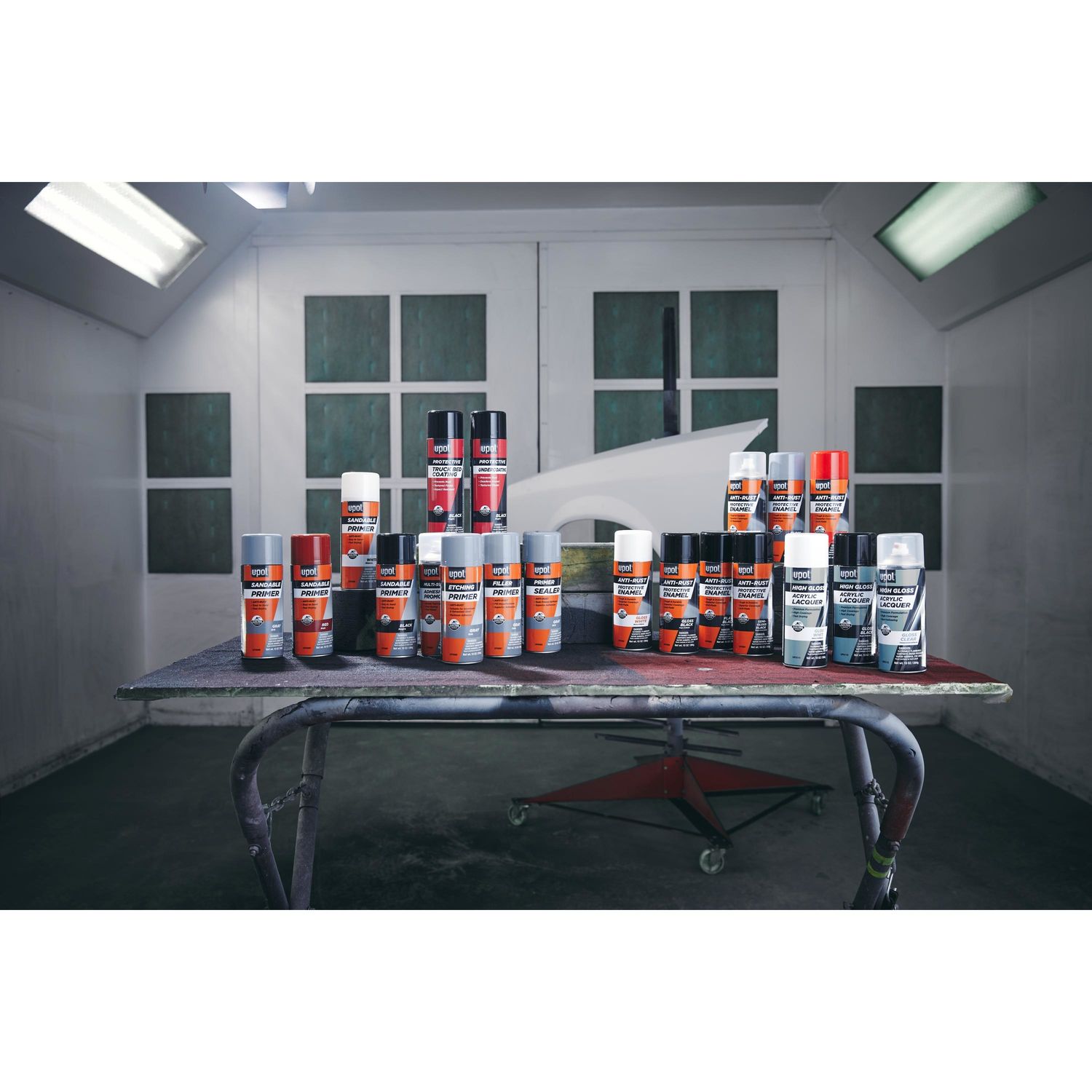 U-POL Gloss Black High Gloss Acrylic Lacquer