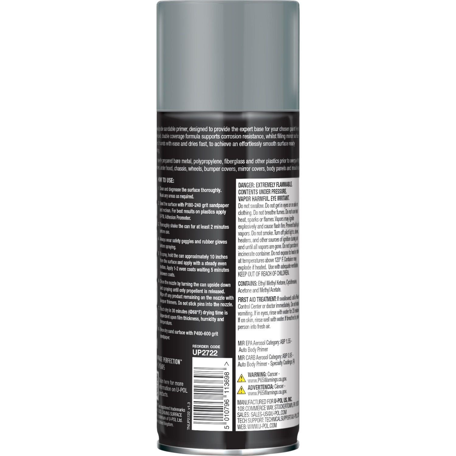 UPOL Gray Expert Sandable Primer