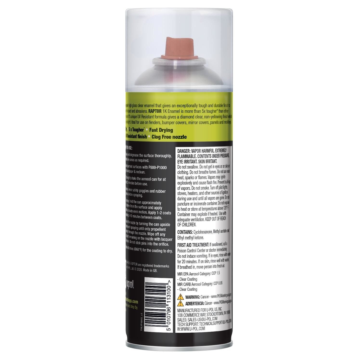 RAPTOR 1K Truck Bed Coating Aerosols