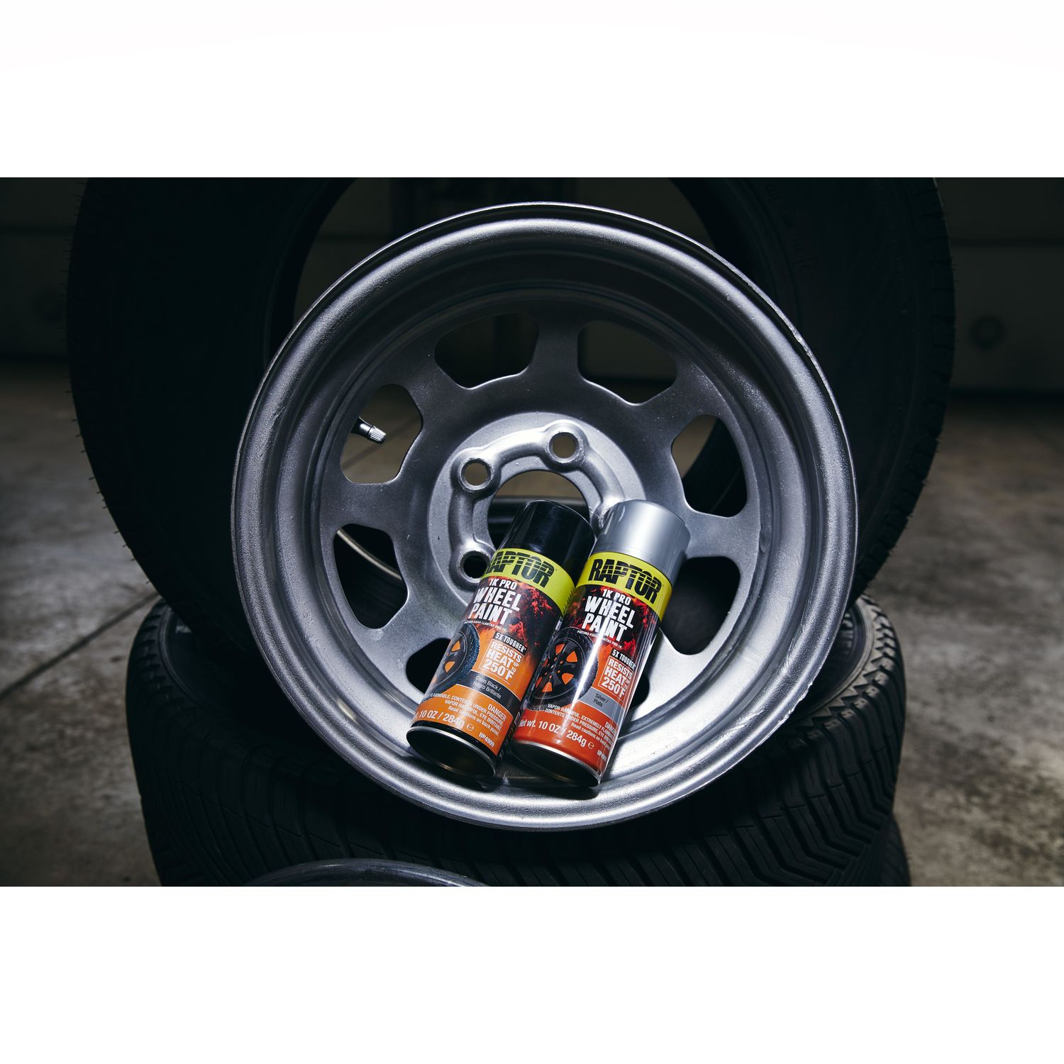 RAPTOR Silver High Temp Wheel Paint