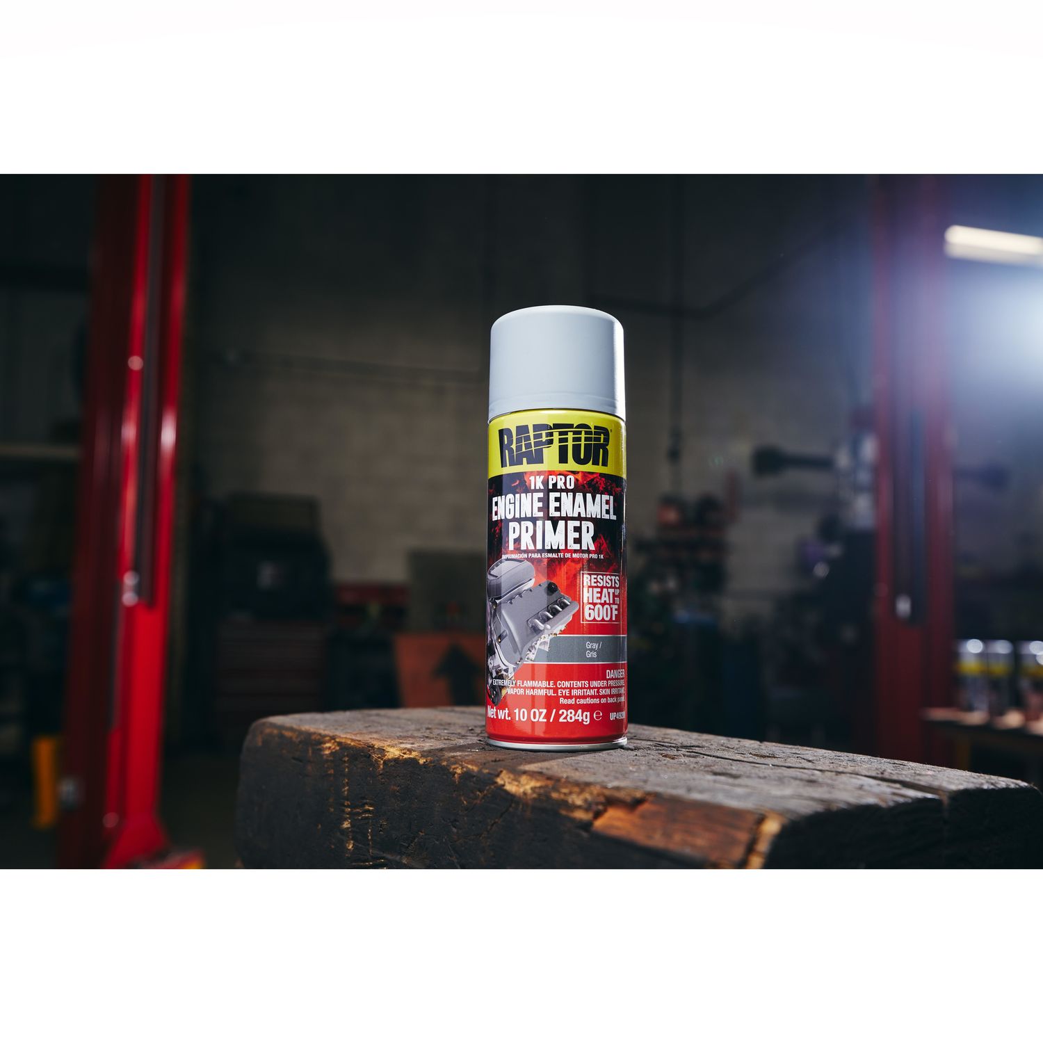 Raptor Gray High Temp Engine Enamel Primer