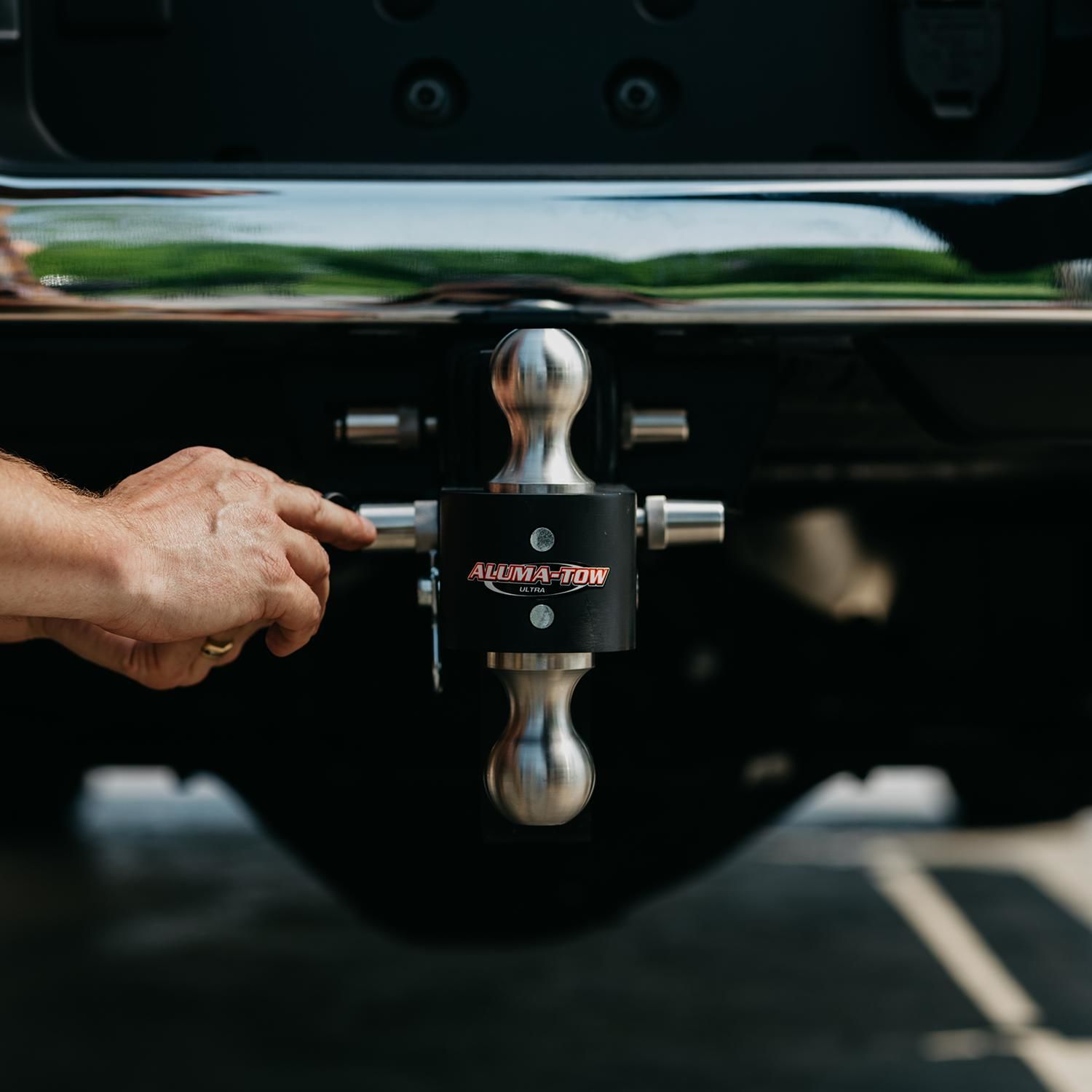 AlumaTow Step and Brake Light Accessory