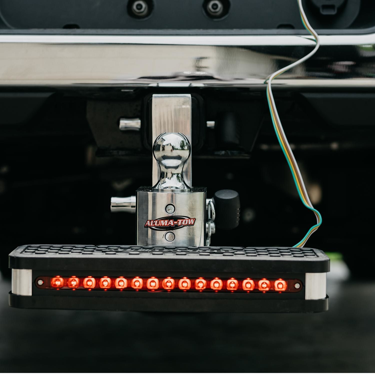 AlumaTow Step and Brake Light Accessory