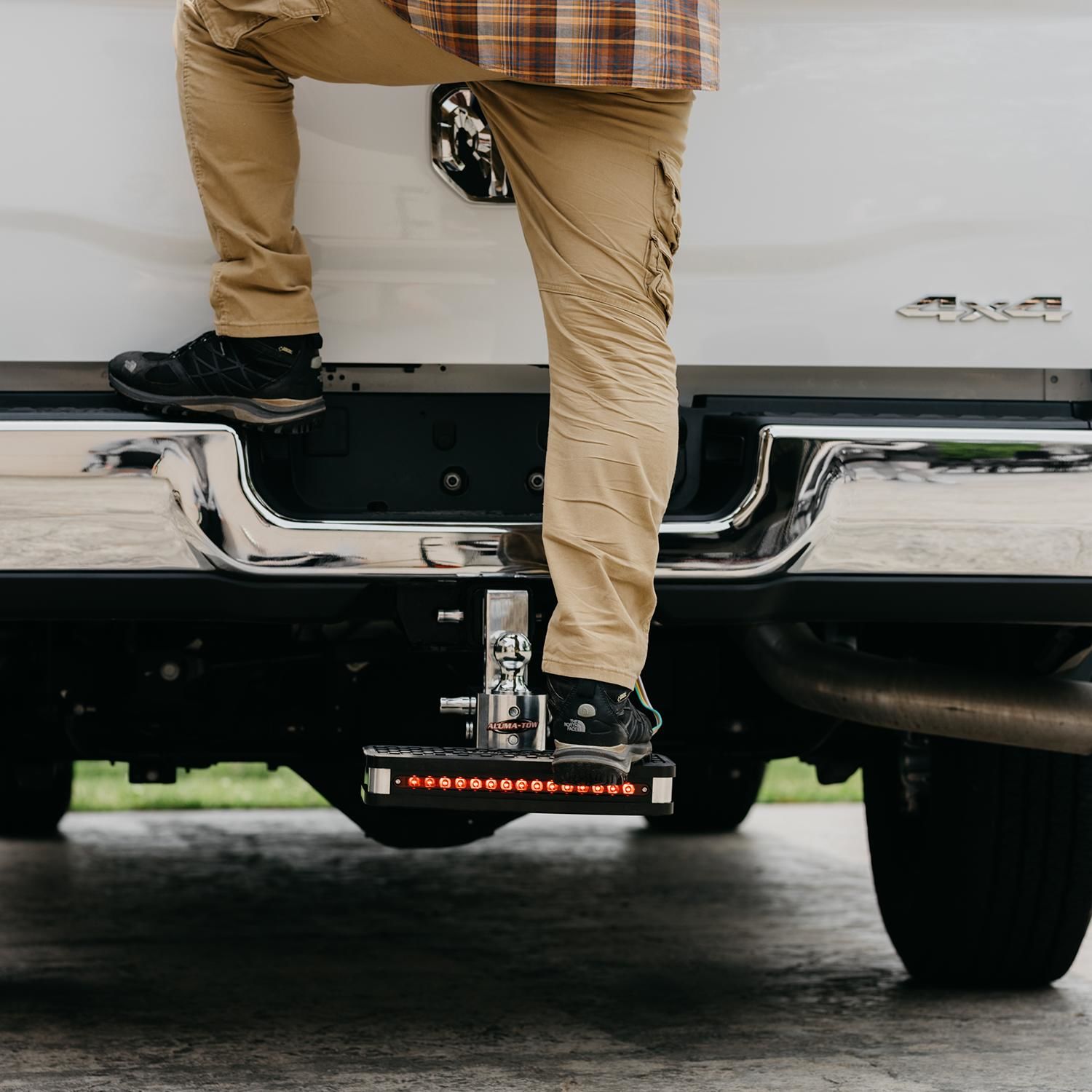 AlumaTow Step and Brake Light Accessory