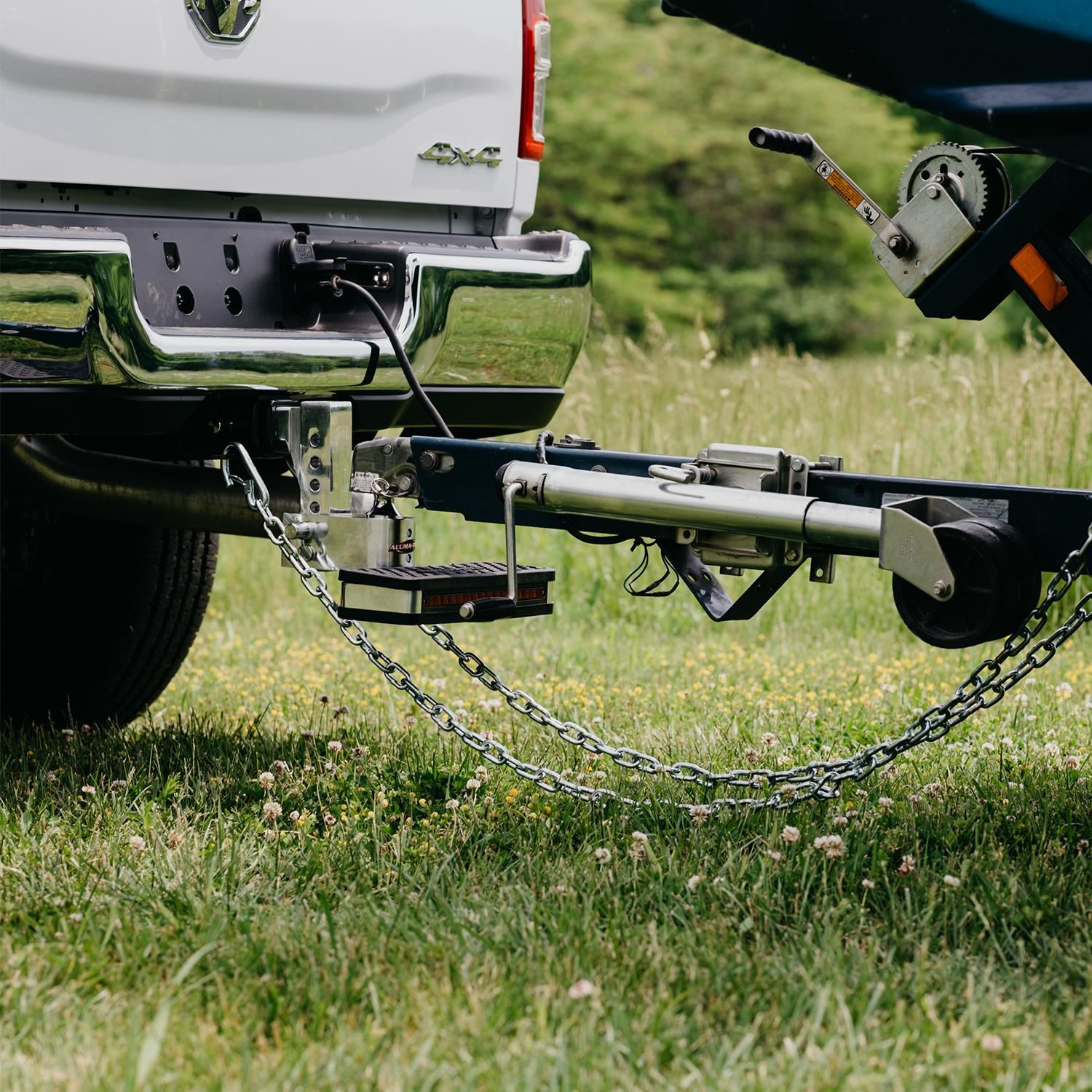 AlumaTow Step and Brake Light Accessory