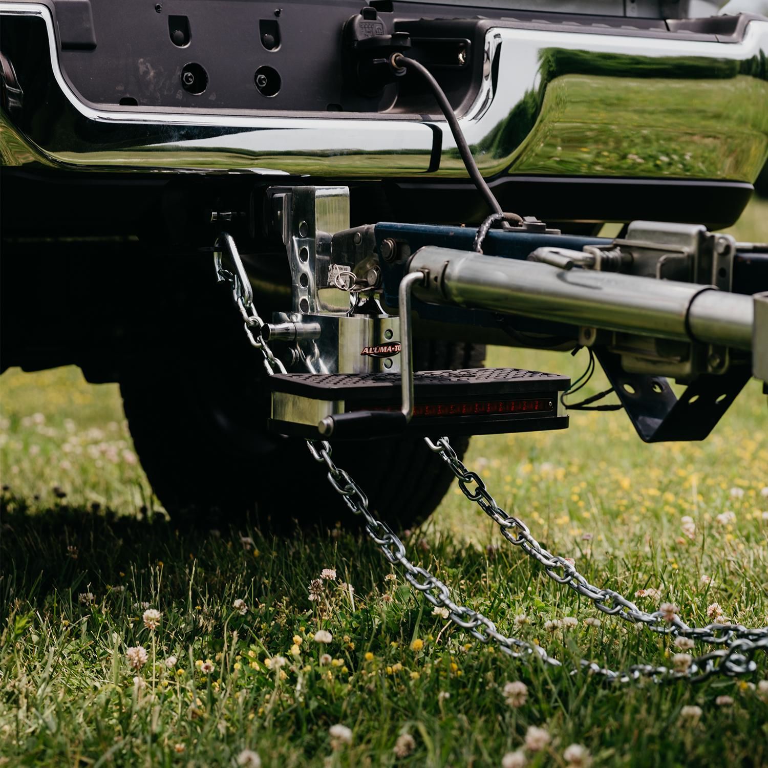 AlumaTow Step and Brake Light Accessory