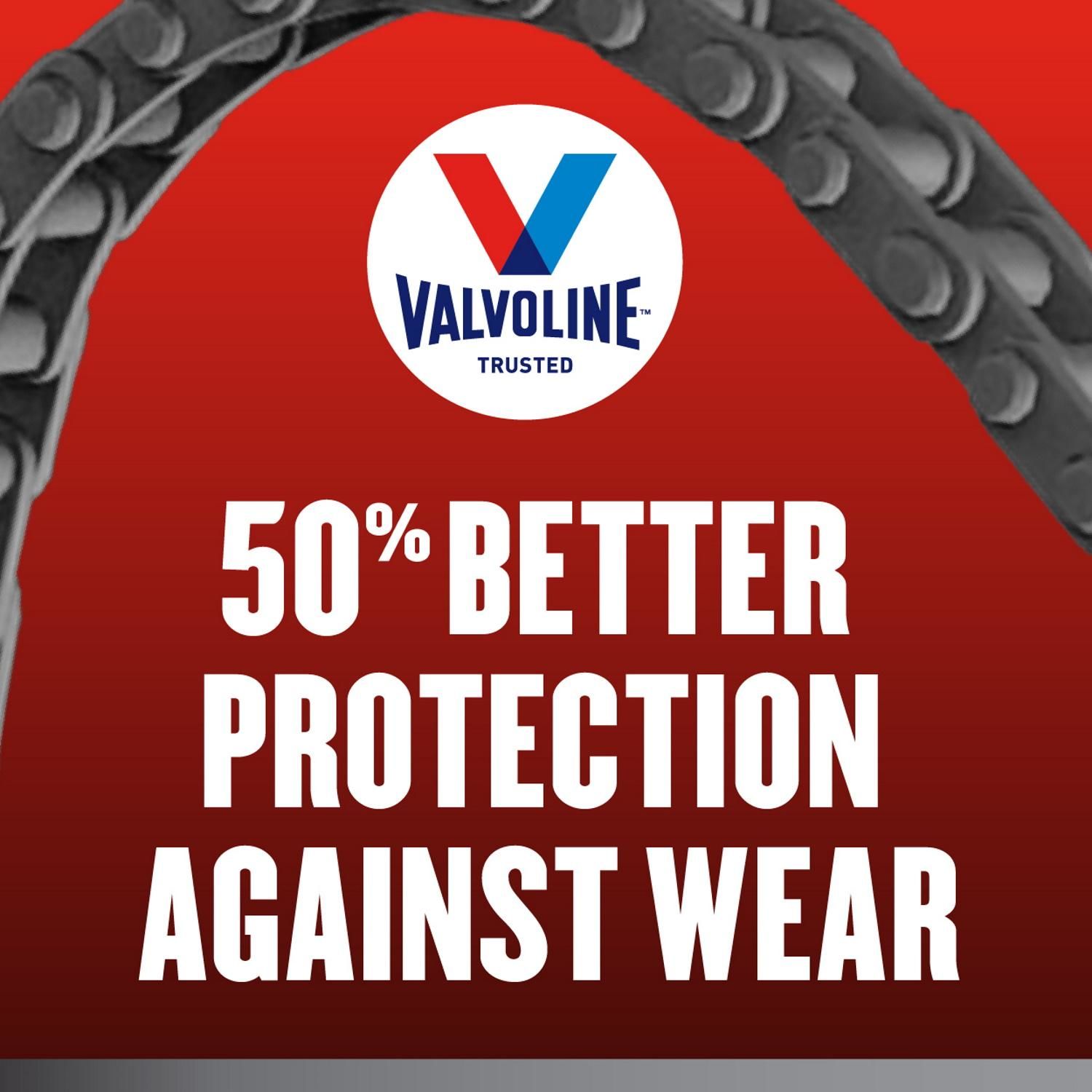 Valvoline High Mileage Full Synthetic Engine Oil 5W-30 5 Quart