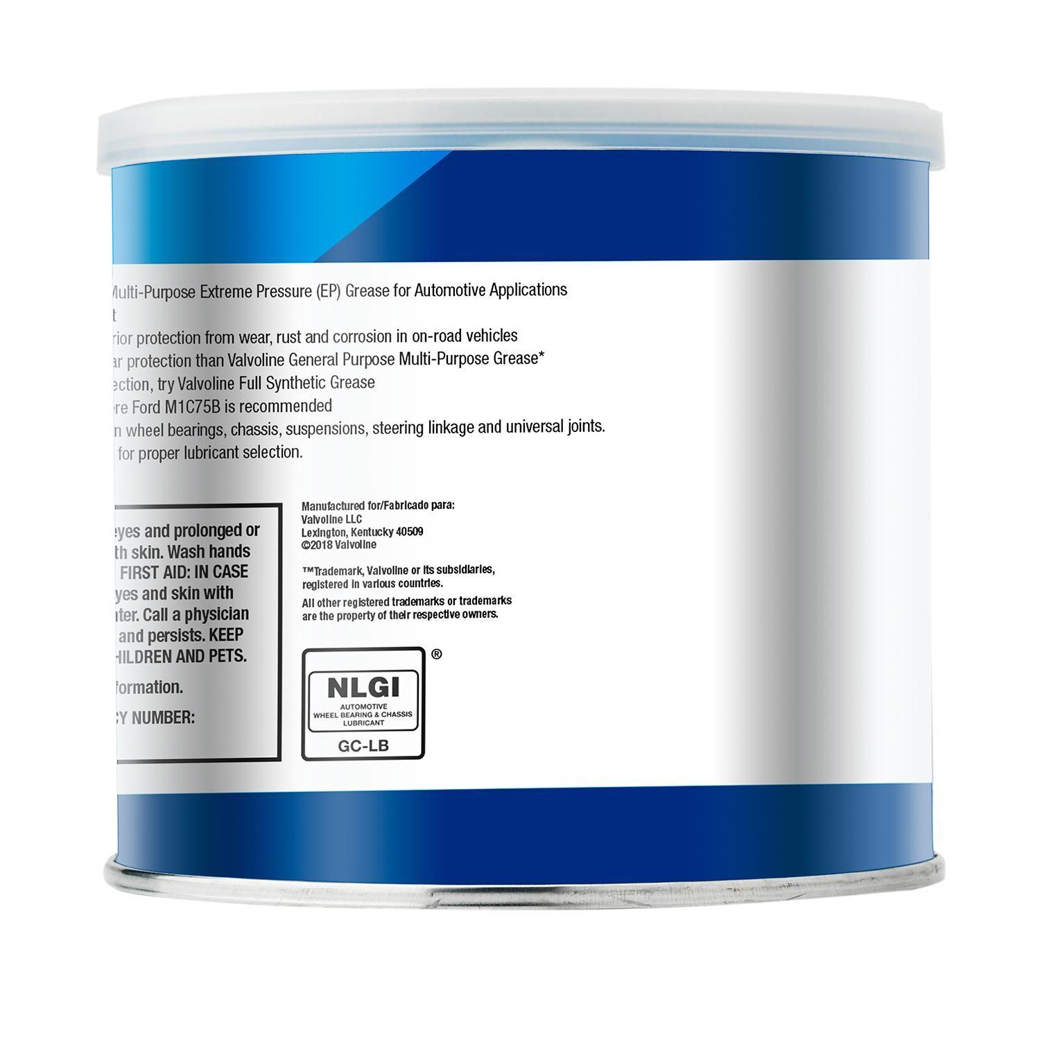 Valvoline Ford MultiPurpose Grease Tub 18.9oz