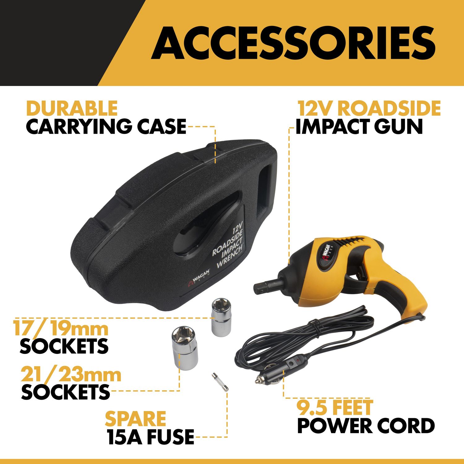 Wagan 12 Volt Roadside Impact Wrench