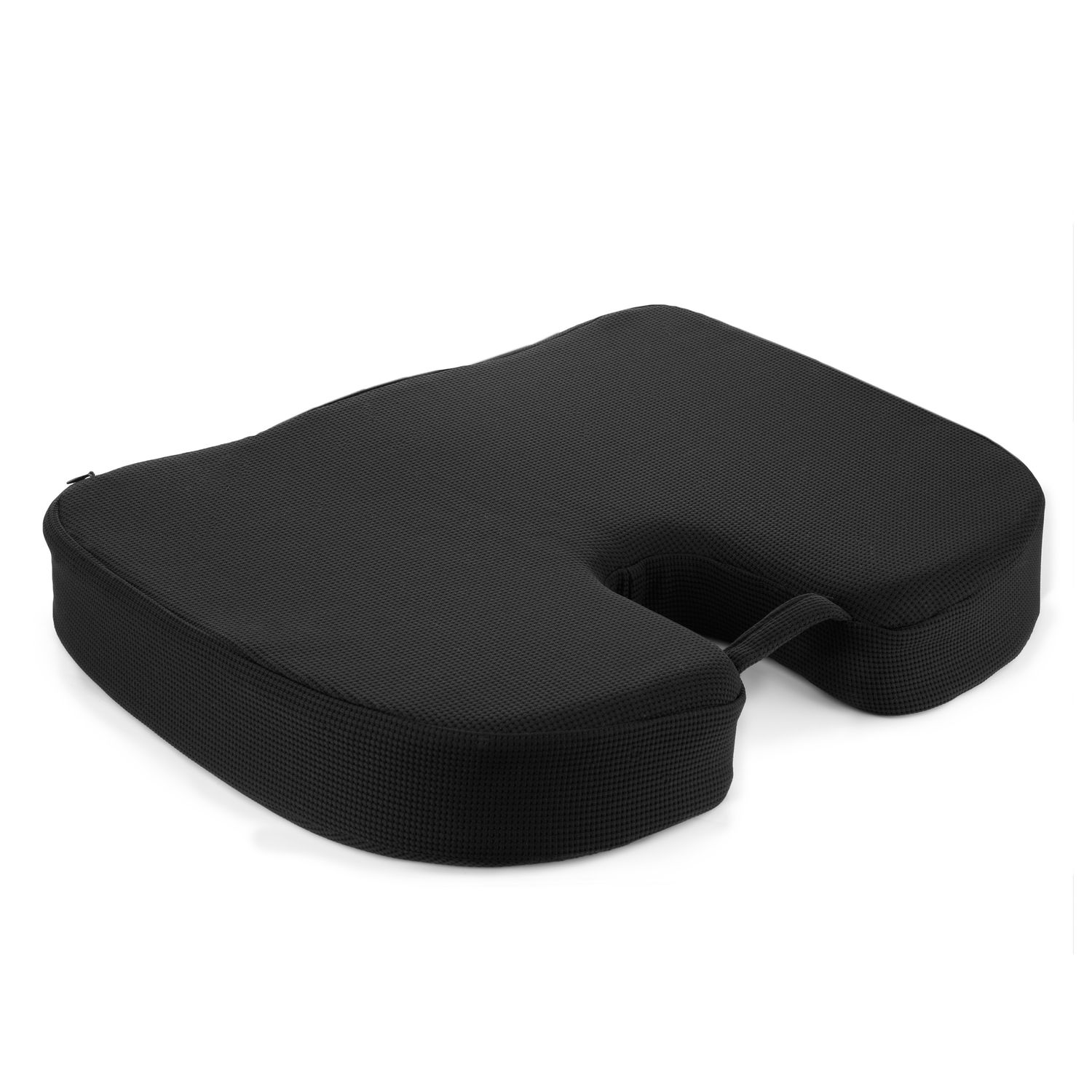 Wagan RelaxFusion Lumbar Memory Foam and Gel Seat Cushion, Black