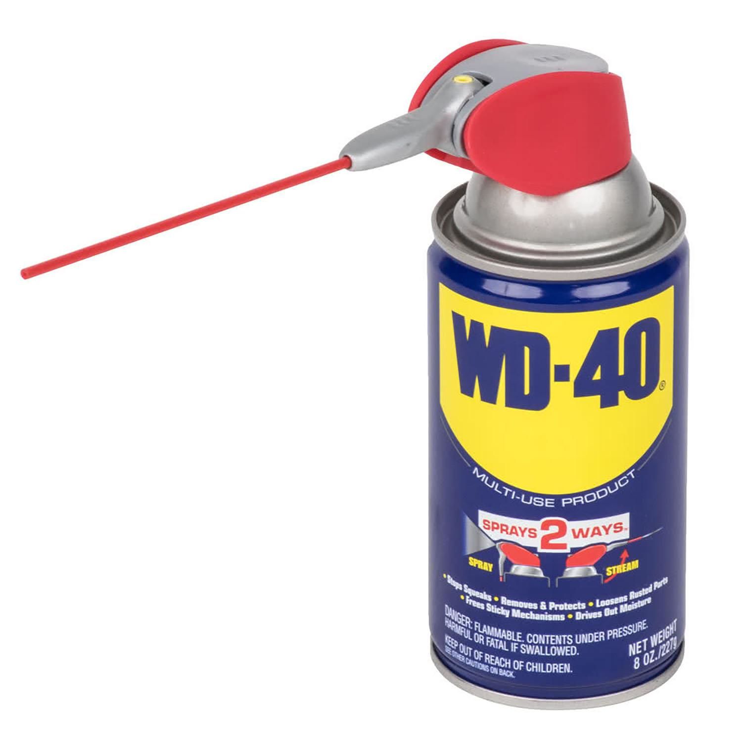 WD-40 Original WD-40 Formula, Multi-Purpose Lubricant 8-fl oz Spray with  Smart Straw, Convenient Twin Pack in the Hardware Lubricants department at