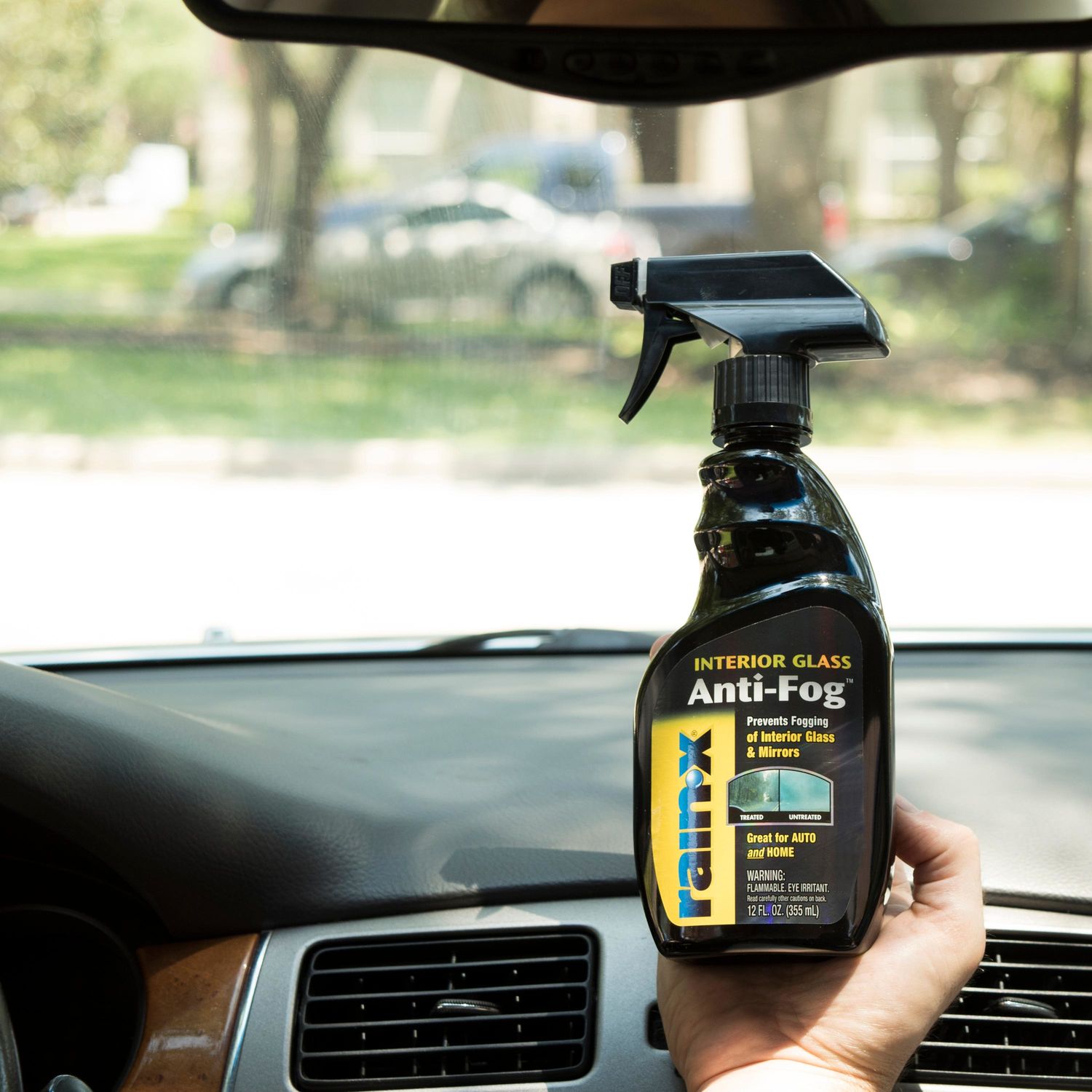 RainX Interior Glass AntiFog Treatment Spray 12oz