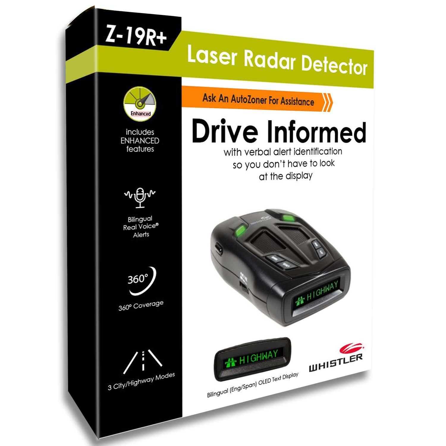 Whistler Z19R Radar Detector