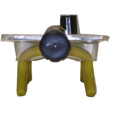 The Club Yellow Twin Hook Steering Wheel Security Lock