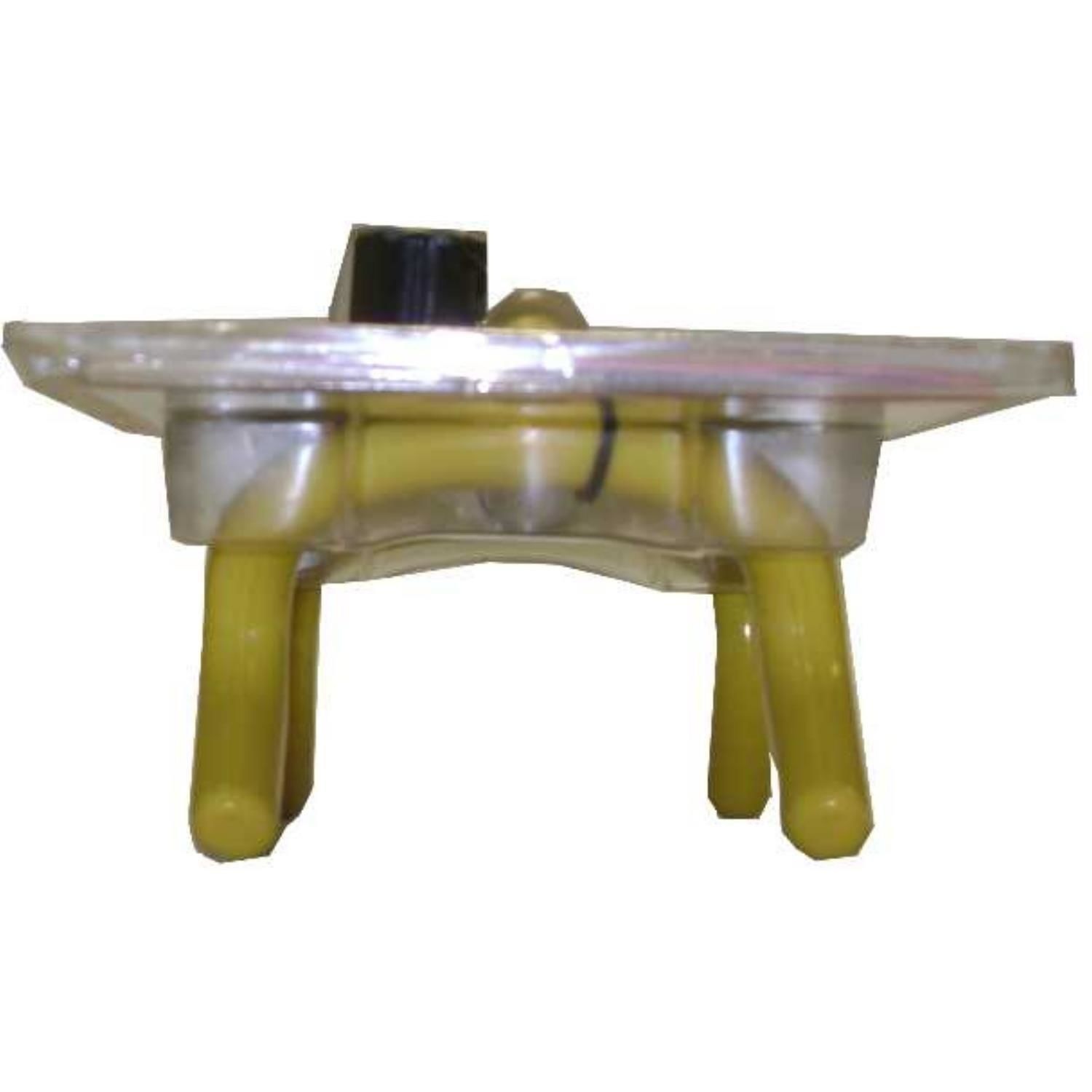 The Club Yellow Twin Hook Steering Wheel Security Lock