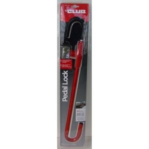 The Club Red Pedal to Wheel Security Lock