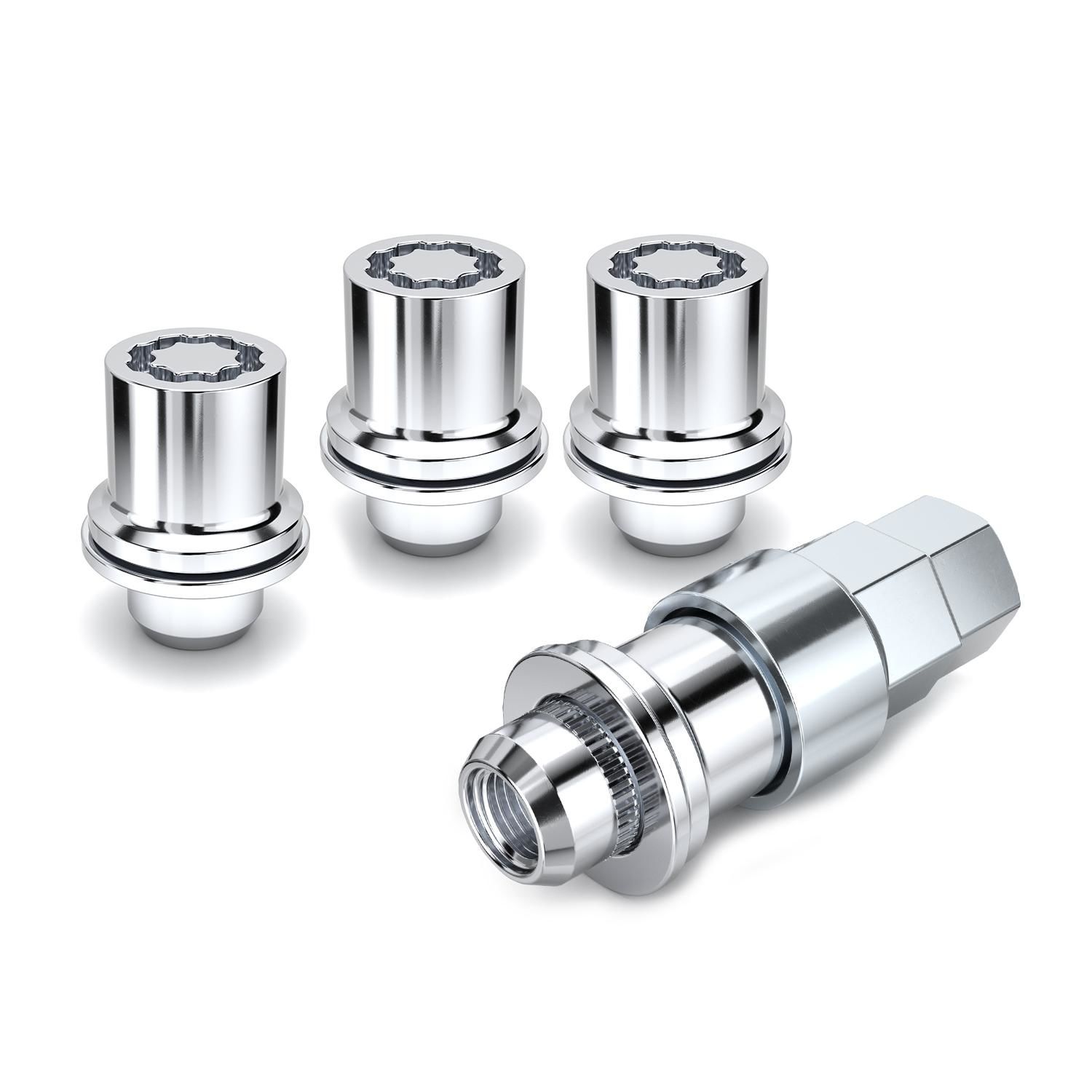 るん White Knight Wheel Lock Set 405306