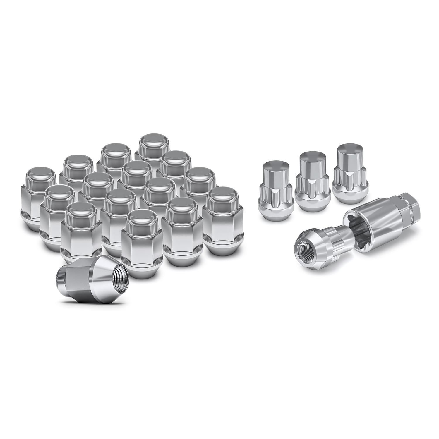 White Knight Wheel Nut 20 Piece 721704