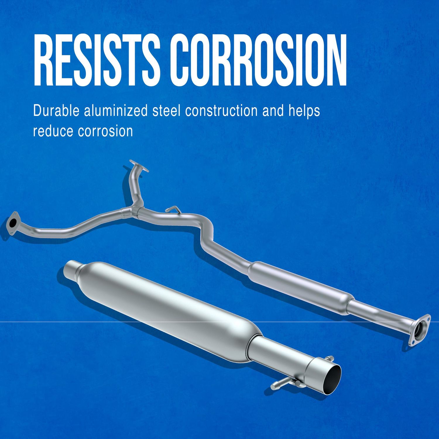 Walker Exhaust Resonator and Pipe Assembly 55564