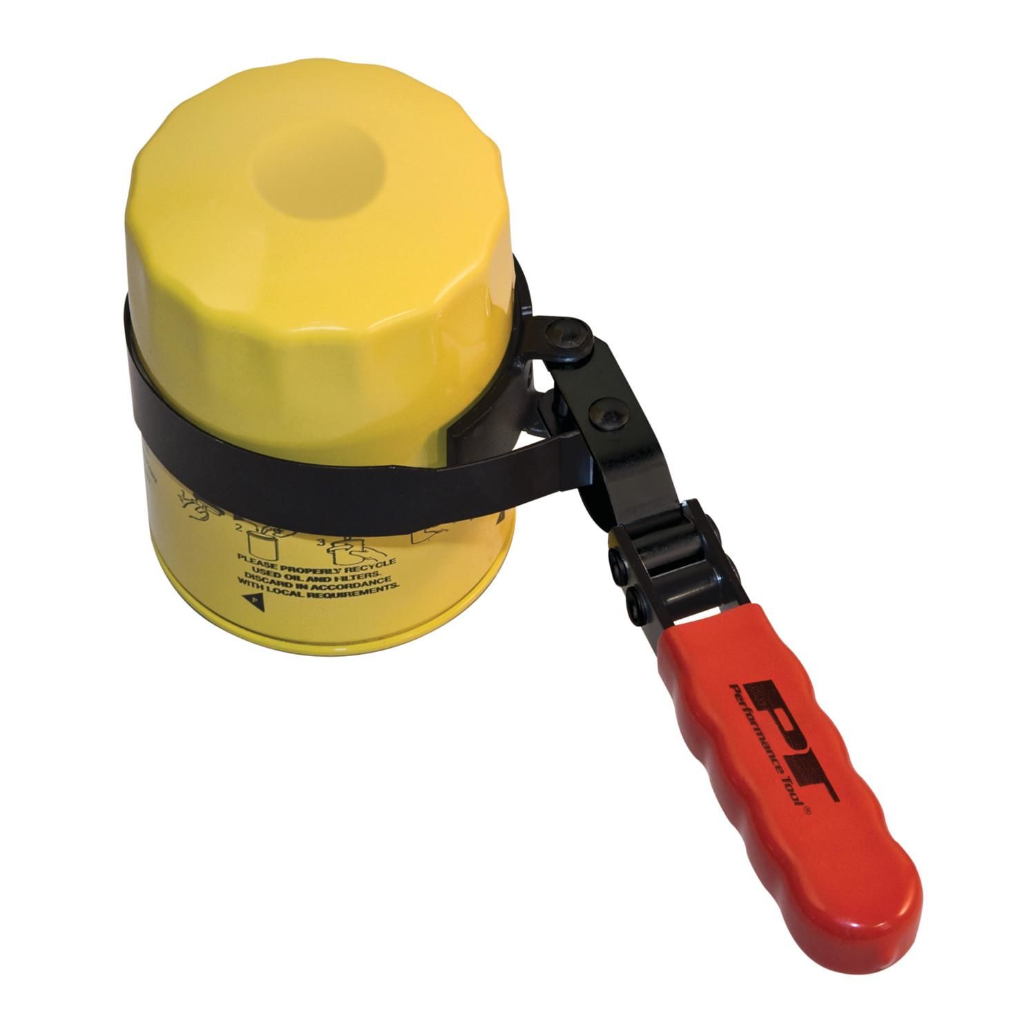 Performance Tool 2 7/8in to 3 1/4in Swivel Oil Filter Wrench