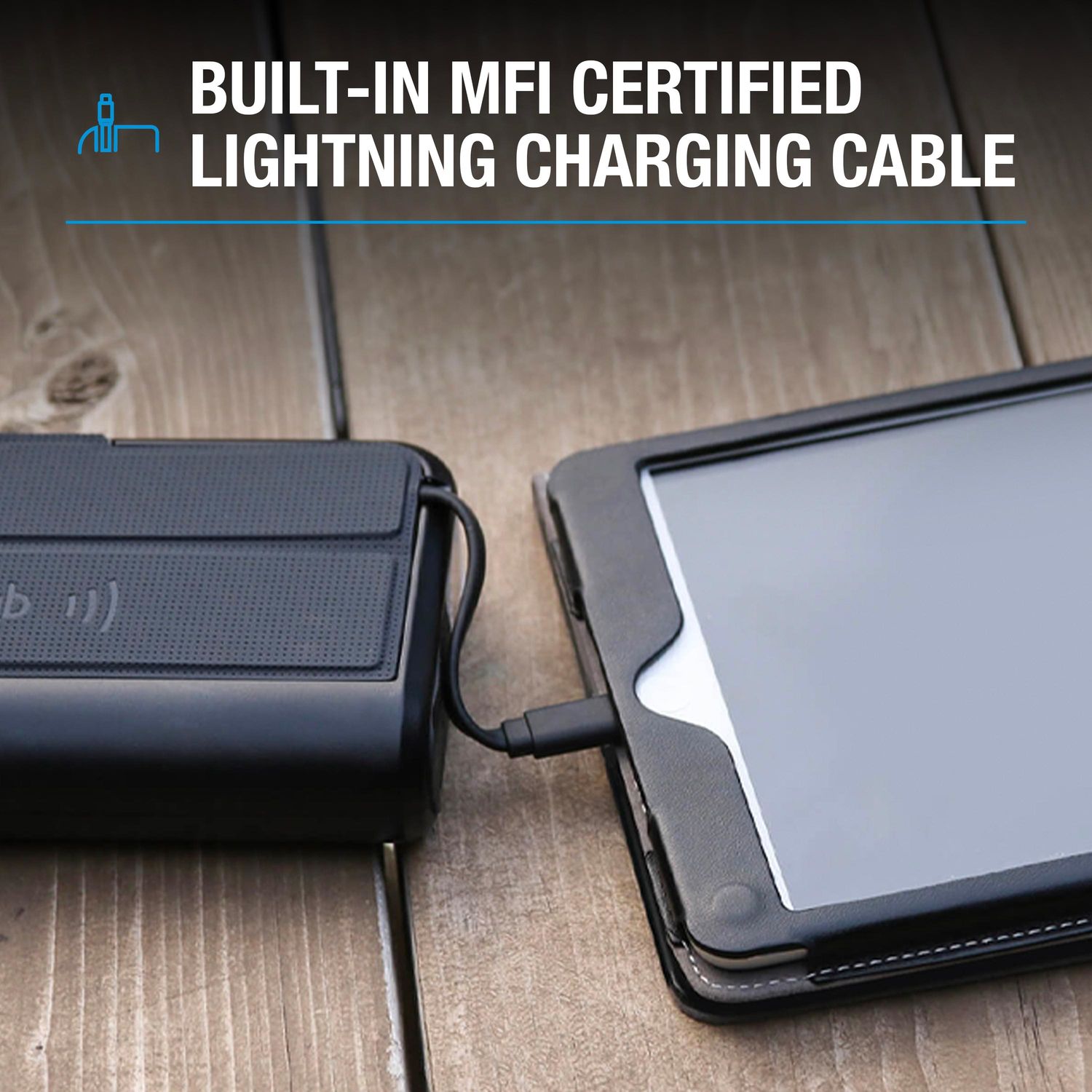 TYPE S 12 Volt 6.0L Jump Starter and 8000mAh Qi Power Bank with Built