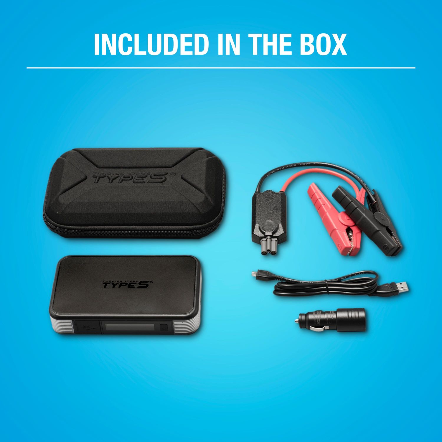 10,000 mAh Jump-Starter & Power Pack