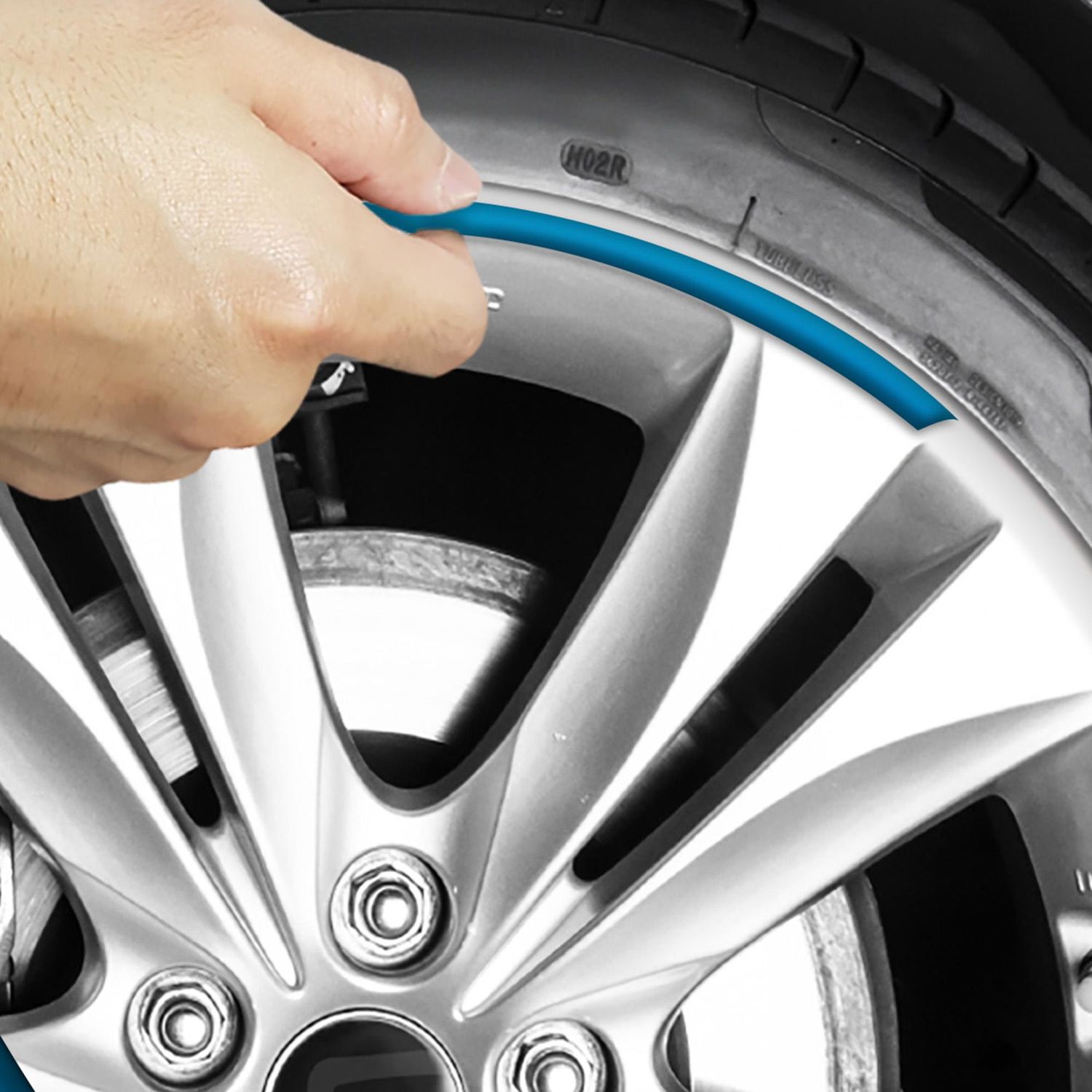 Universal Alloy Wheel Rim Scratch Repair Kit For Car Scratch Fix