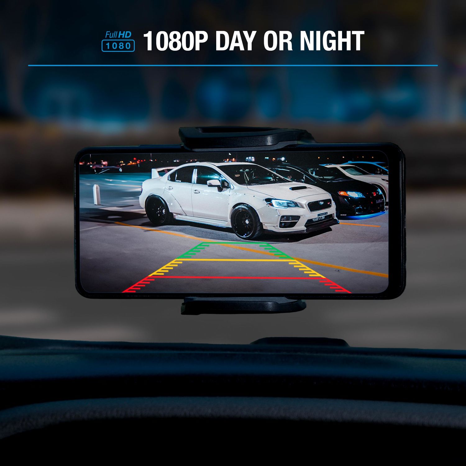 TYPE S Heavy Duty Solar Powered App View Backup Camera