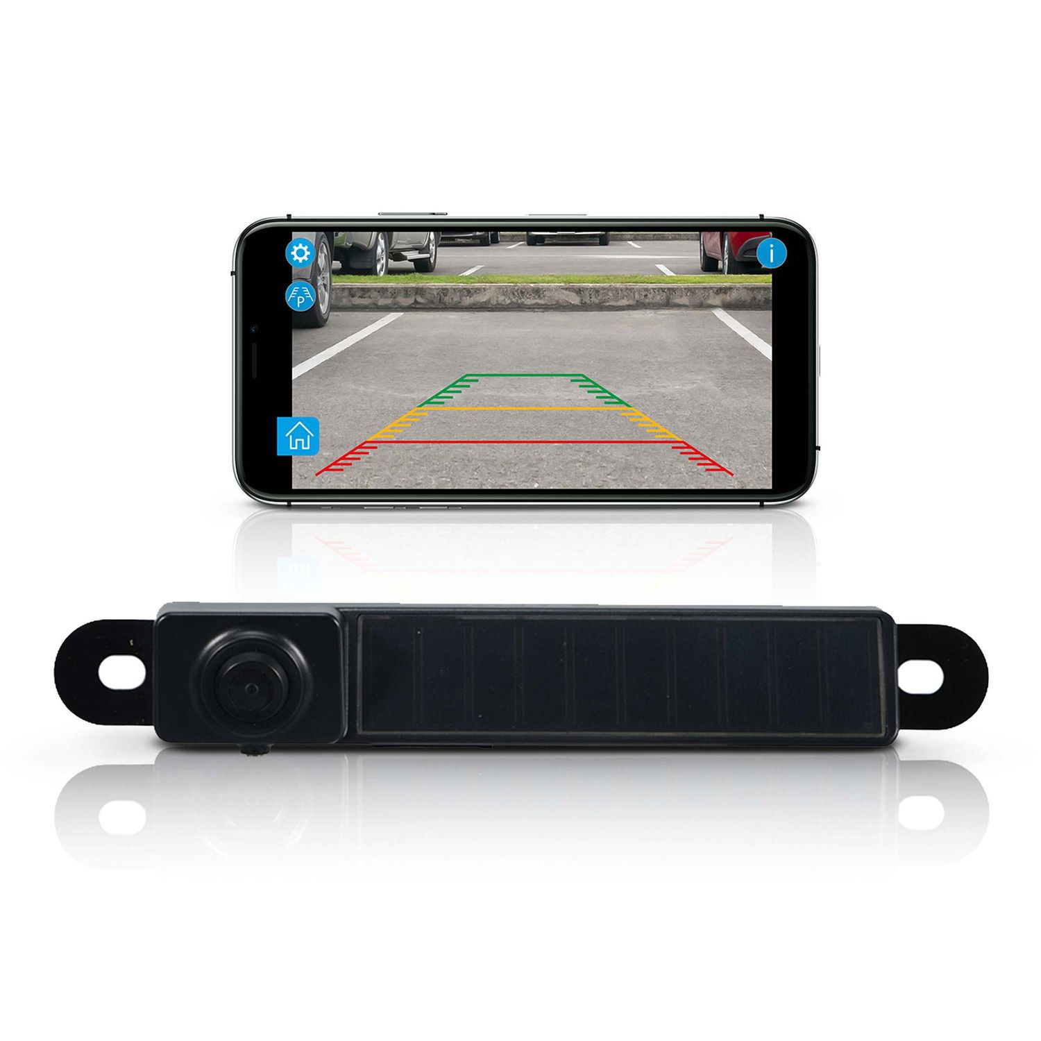 Type S Heavy Duty Solar Powered App View Backup Camera