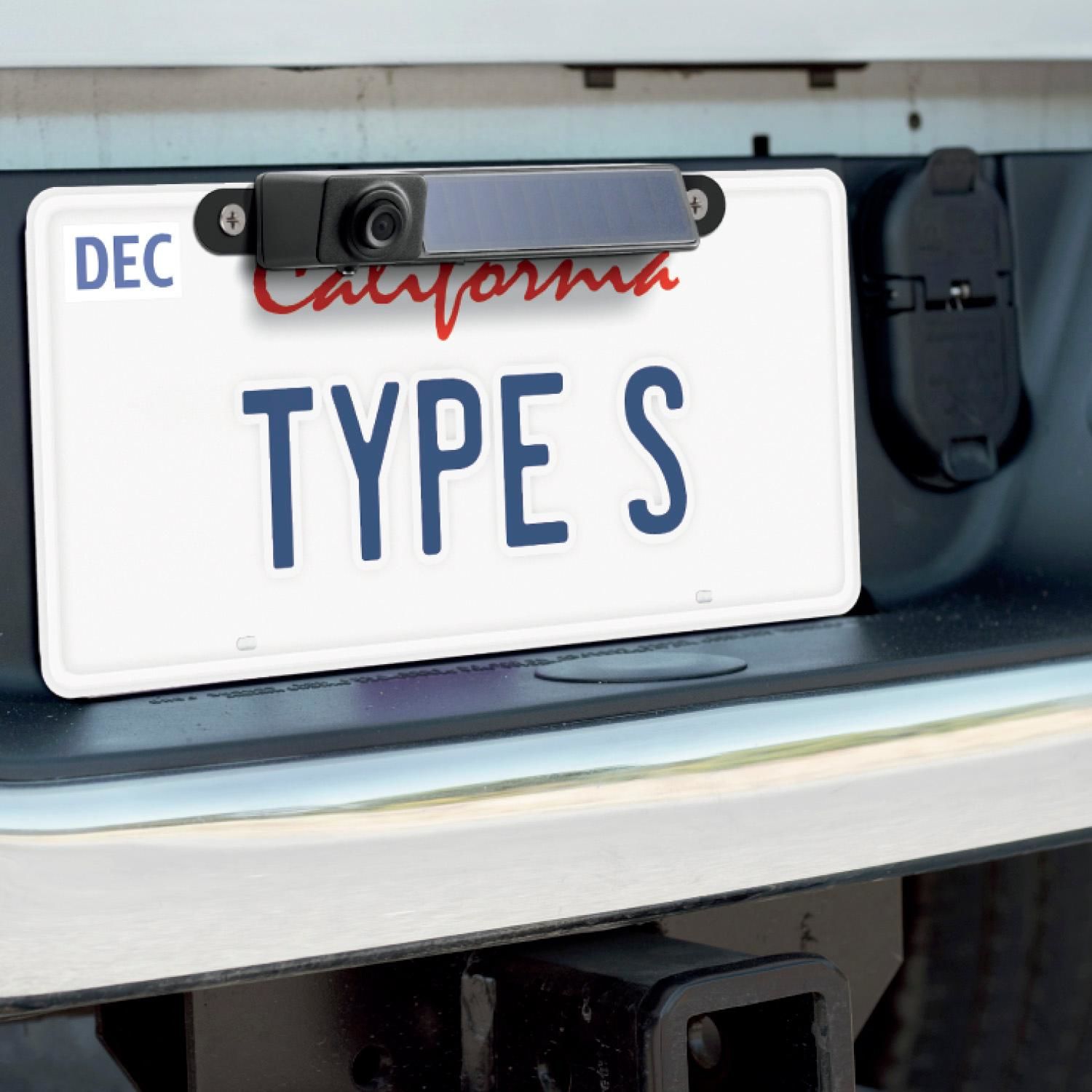 Type S Heavy Duty Solar Powered App View Backup Camera