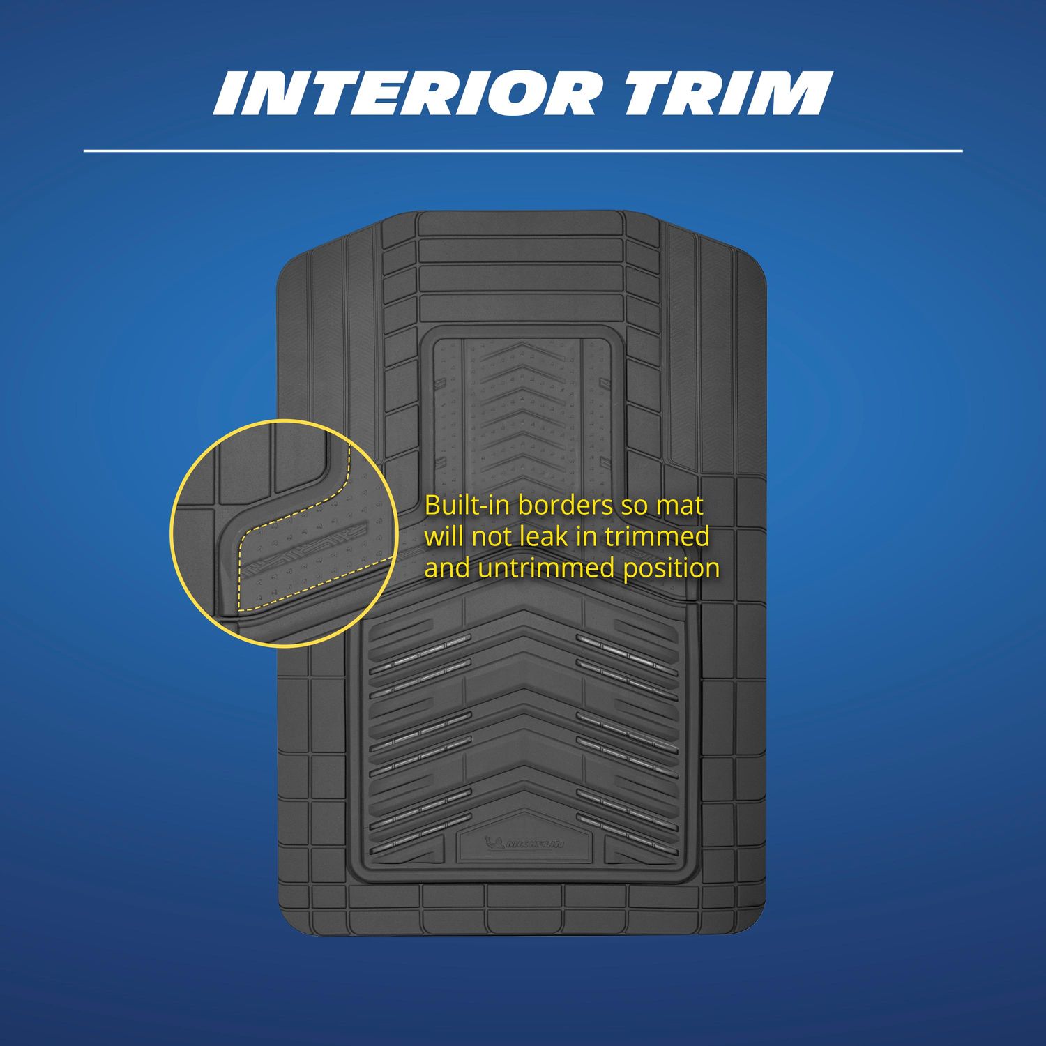 Michelin Gray Smart Grip Mat 4 Piece