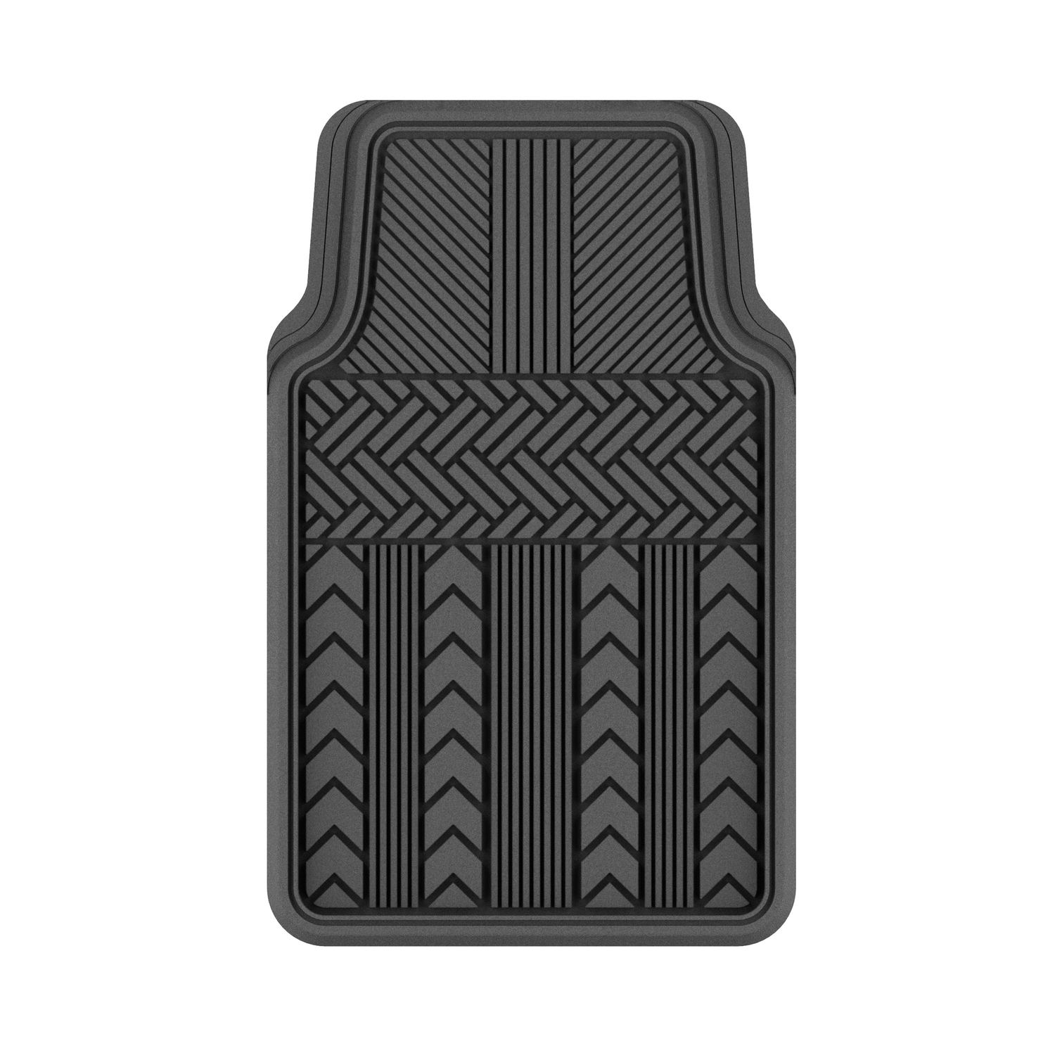 Auto Expressions R5704A-BLACK Premium Floor Mat, Black