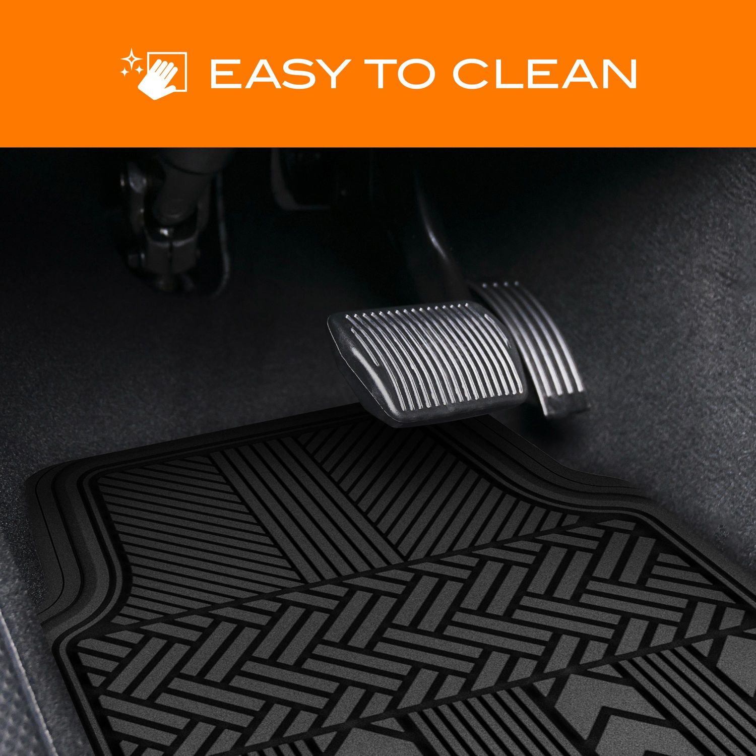 Auto Expressions R5704A-BLACK Premium Floor Mat, Black