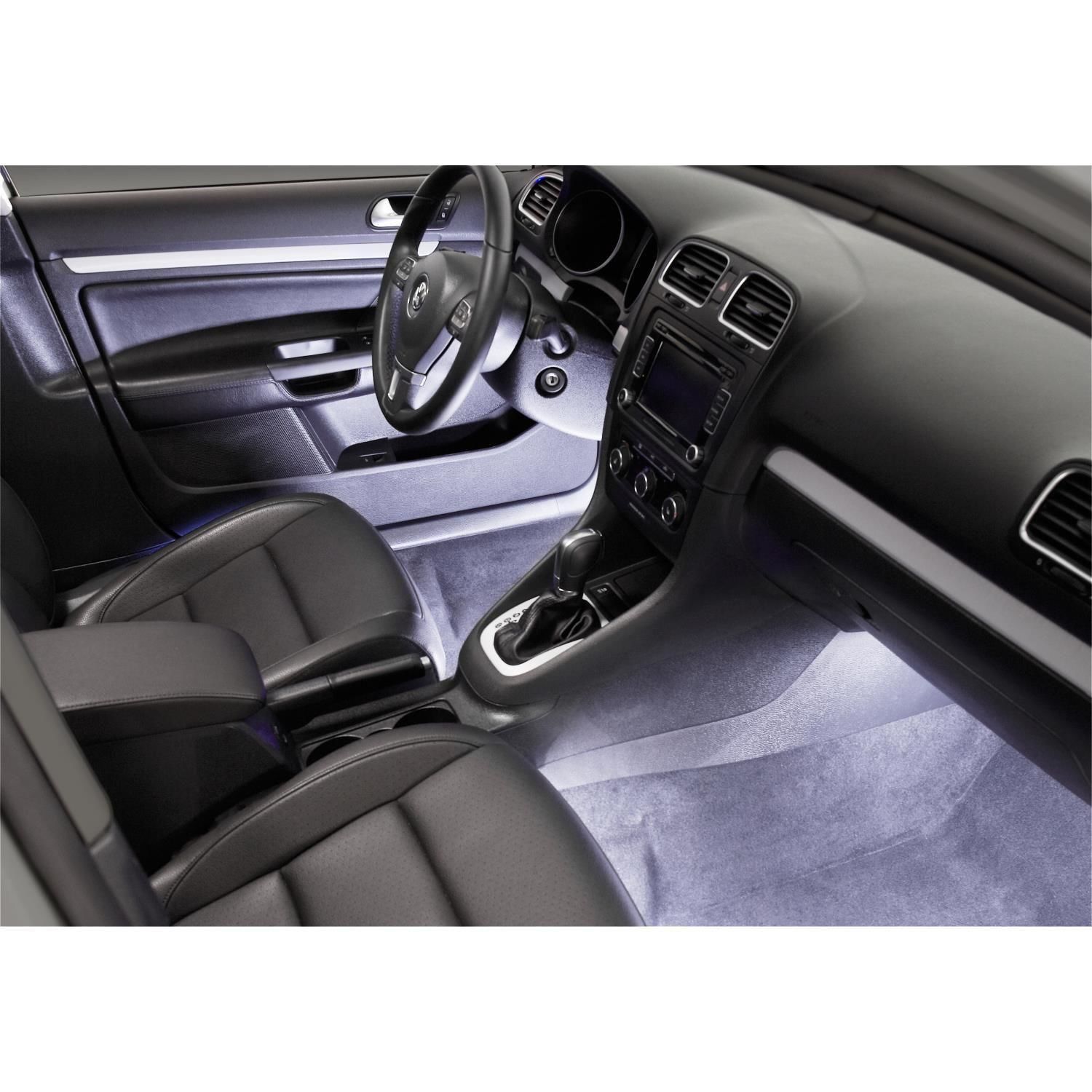 Type S White 24in Accessories Hyper Bright Plug and Glow LED Light Strip at AutoZone, image size:1500x1500