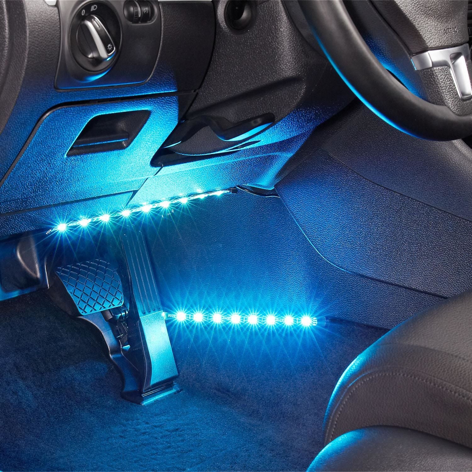 Led lights for car interior deals autozone