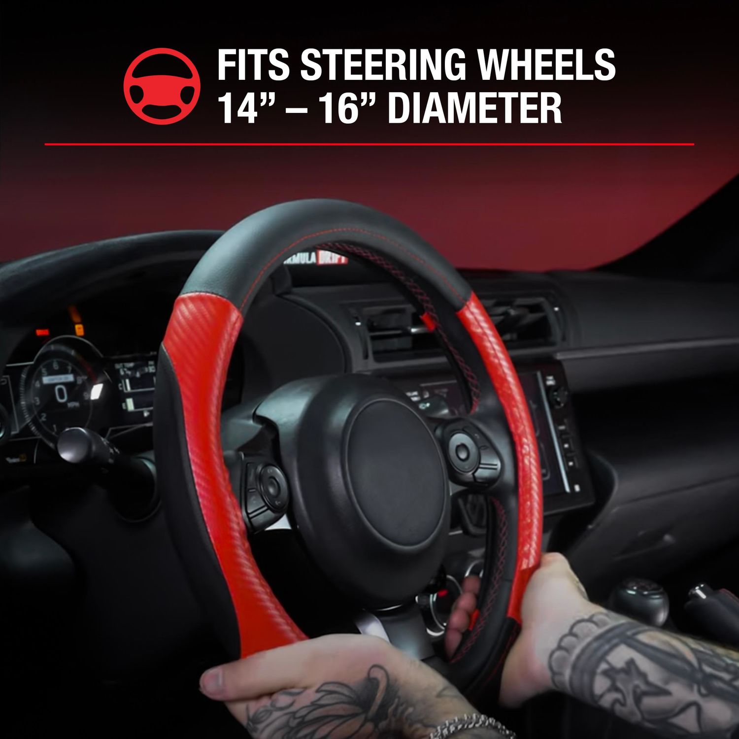 TYPE S FD Universal Performance Steering Wheel Cover