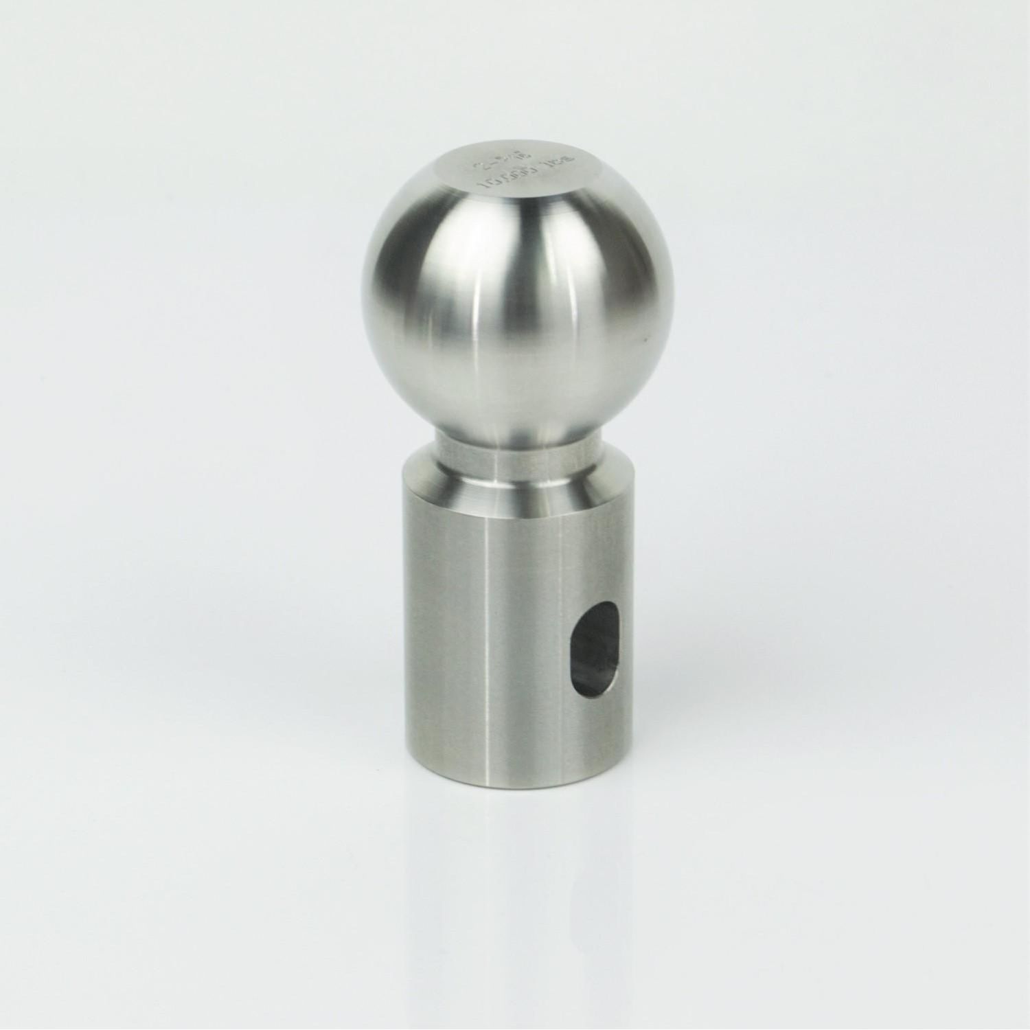 Weigh Safe 14000 lbs. weight stainless steel trailer hitch ball