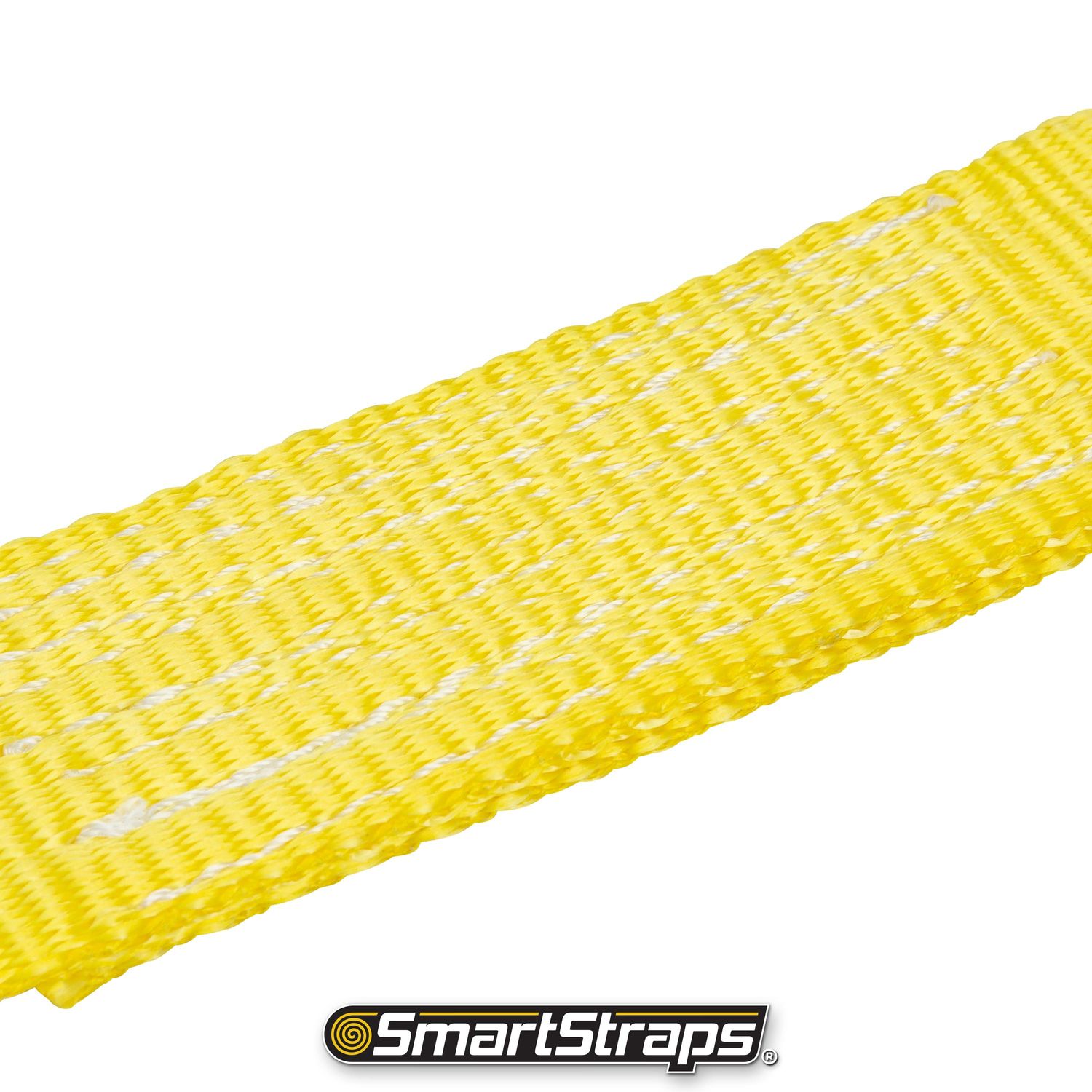 SmartStraps 30 ft. 3,000 lb. Working Load Limit Yellow Tow Rope