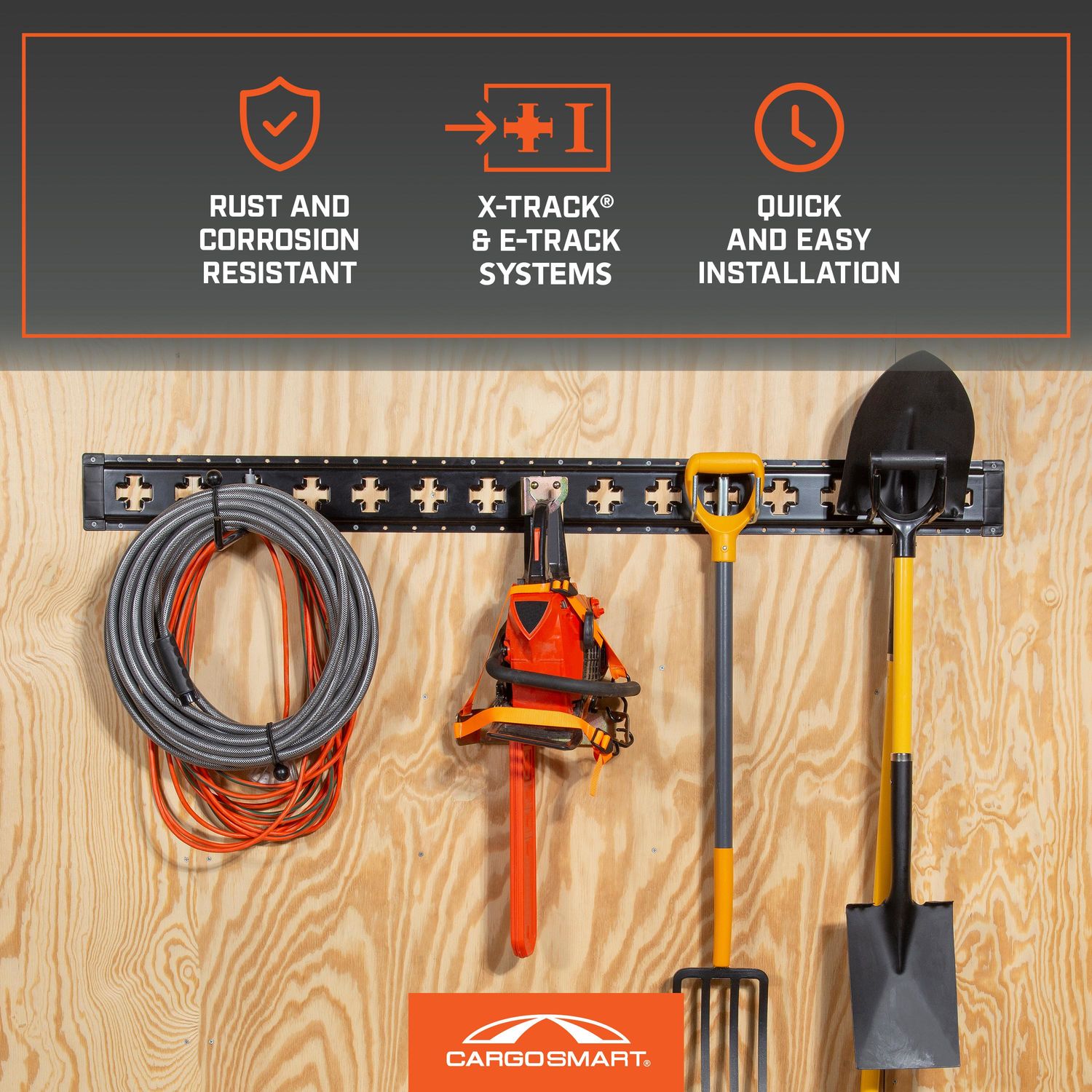 CargoSmart Wall Organizer Track 1745
