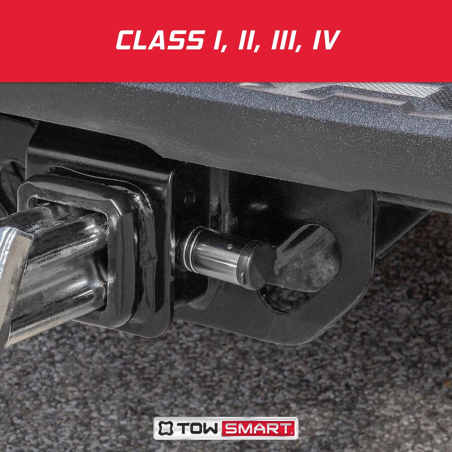 TowSmart Boomerang Locking Pin Lock