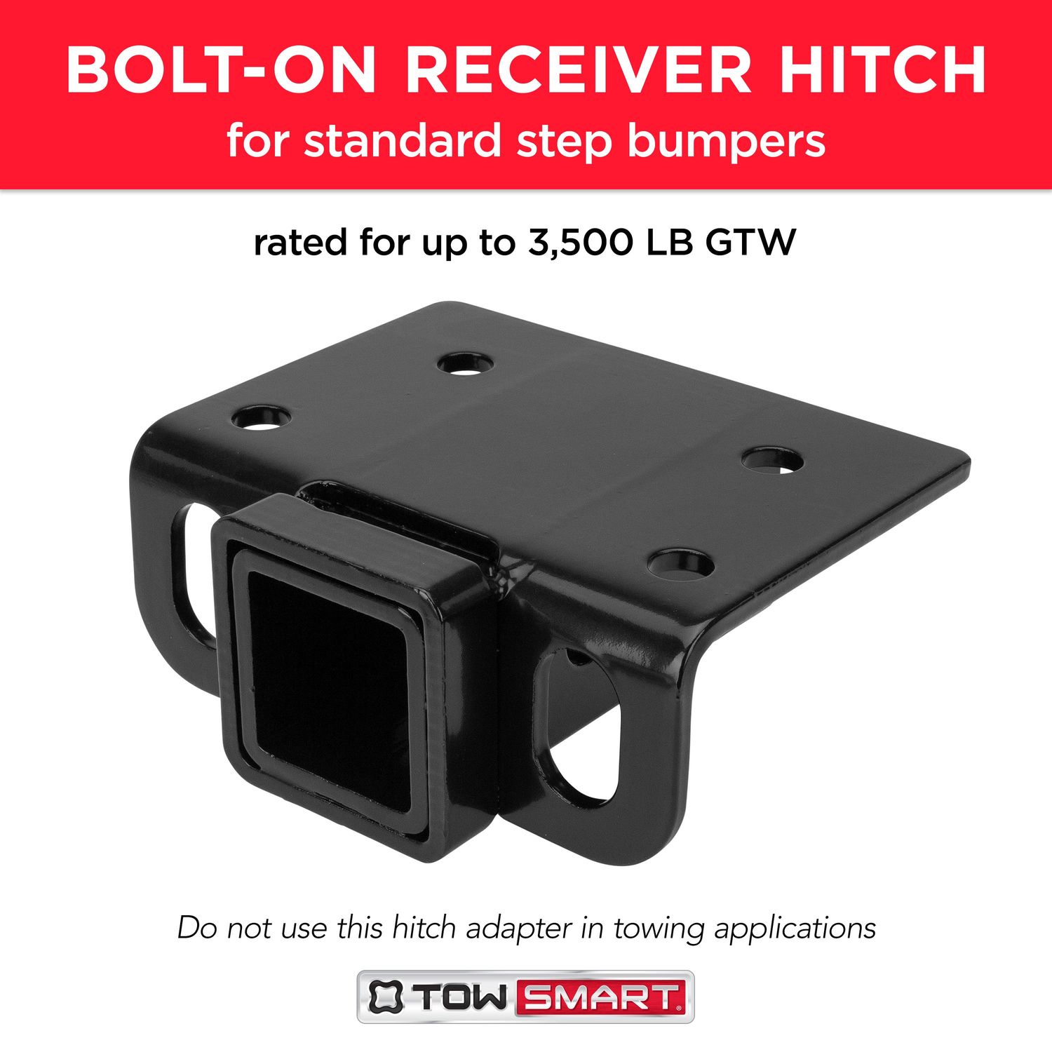 TowSmart Class II Step Bumper Receiver Hitch