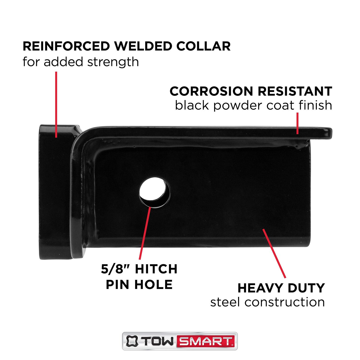 TowSmart Class II Step Bumper Receiver Hitch