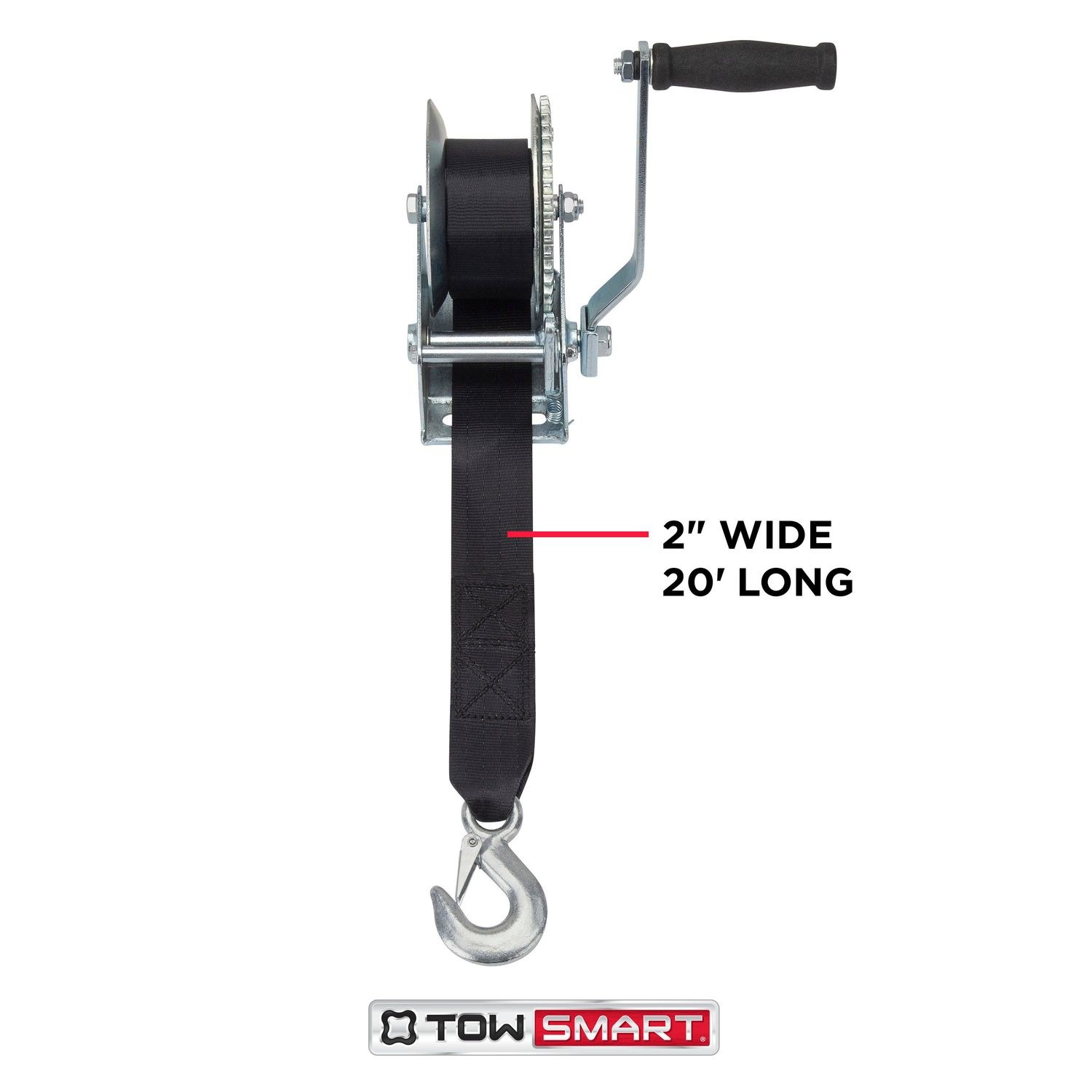 TowSmart 1,500lbs Trailer Winch