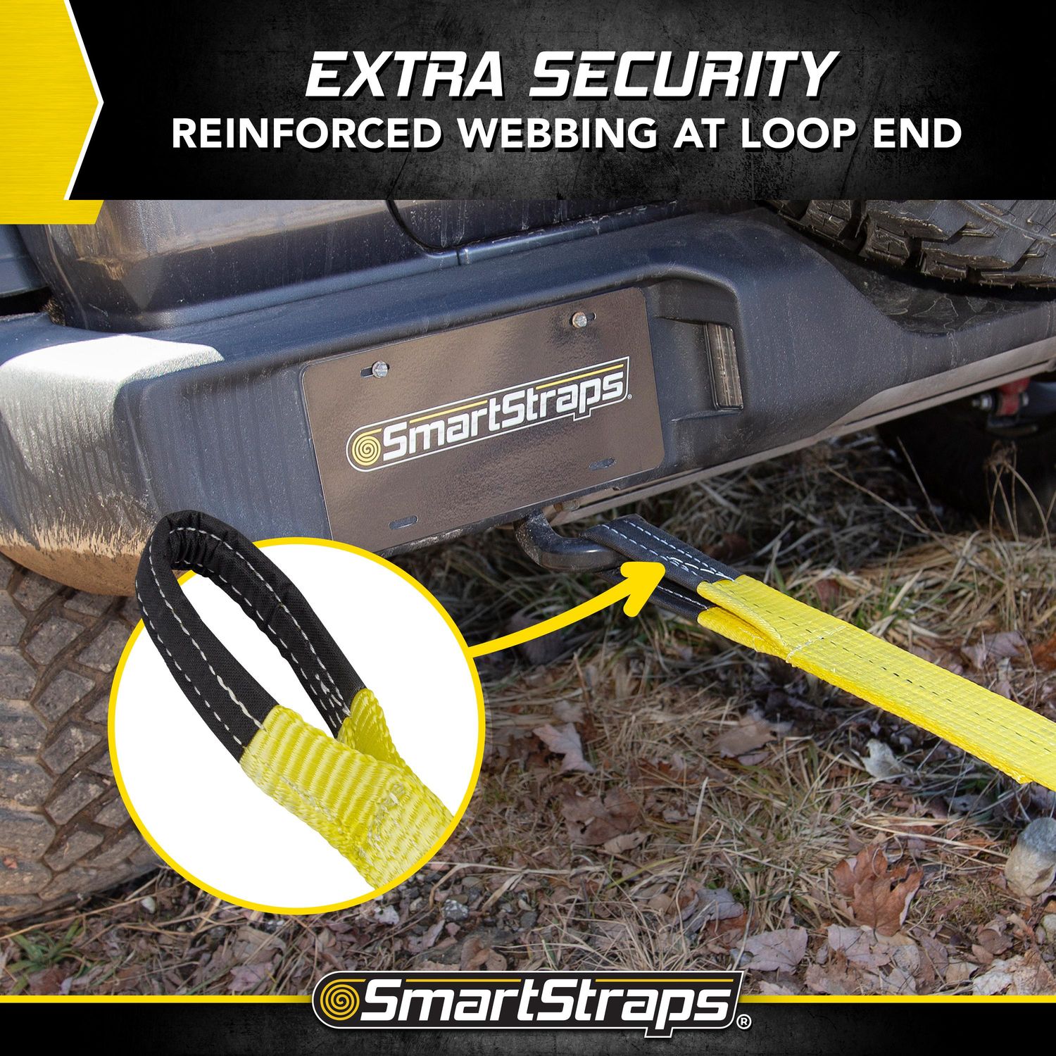 SmartStraps 30ft 22,500lbs Recovery Strap