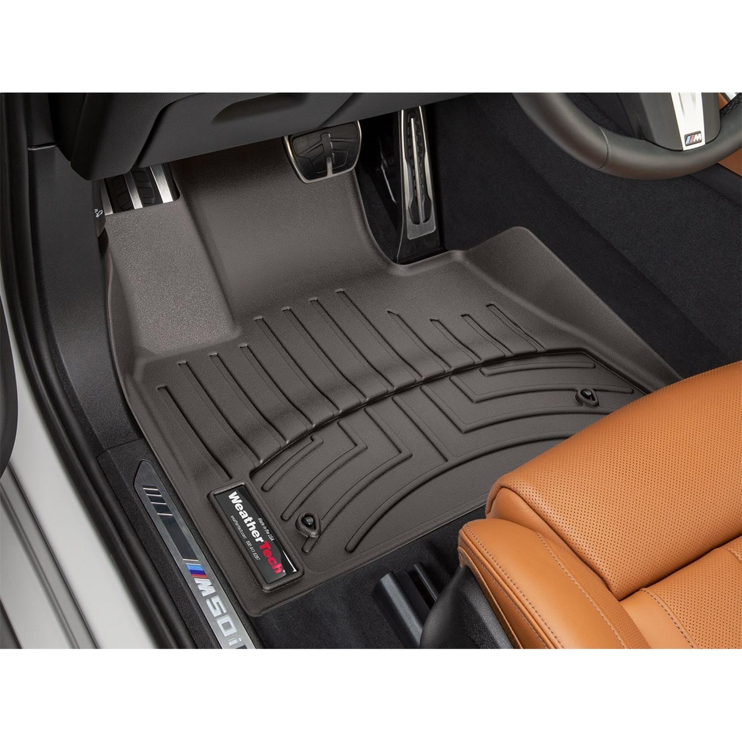 Weathertech Cocoa Plain Direct-Fit Floor Mat Set