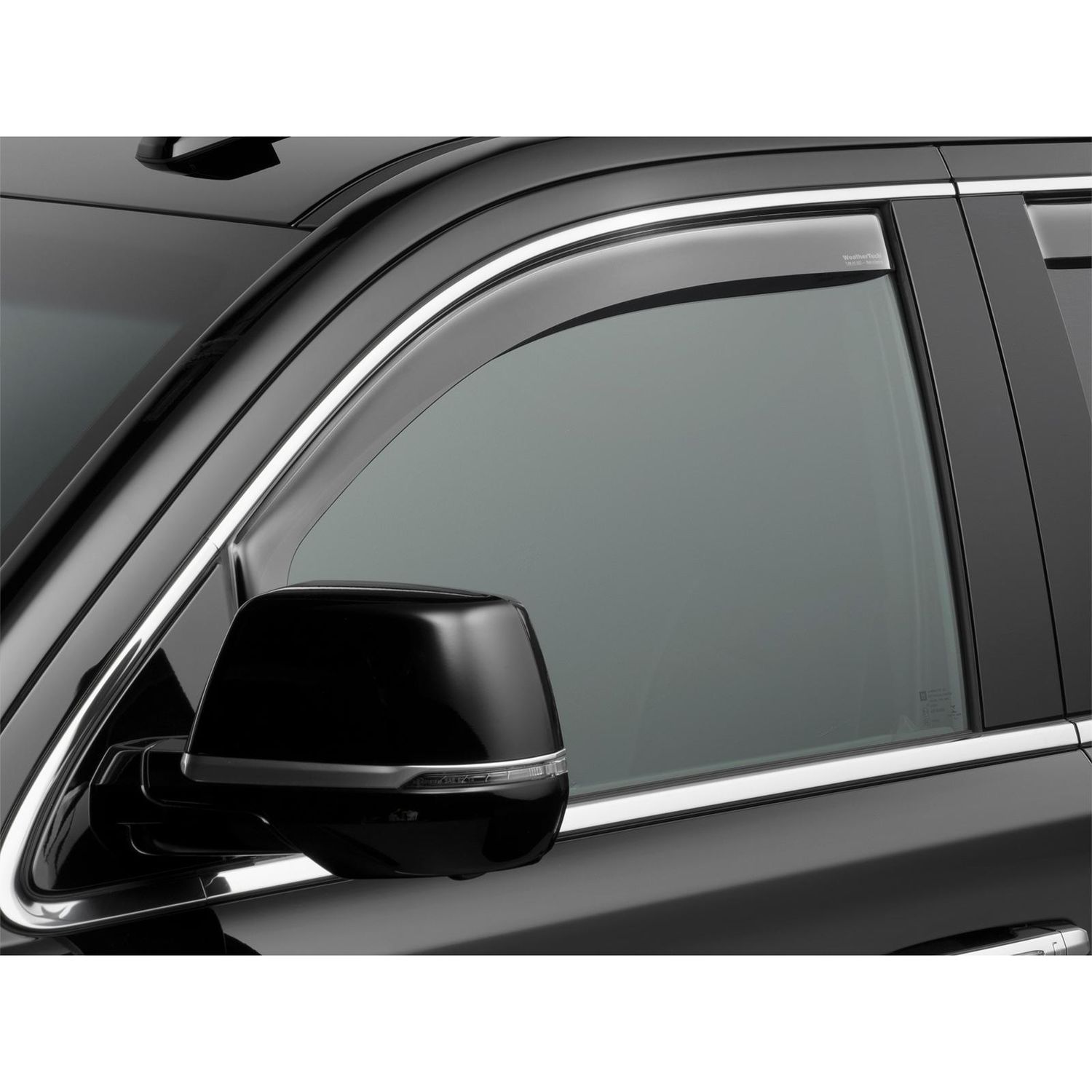 WeatherTech Dark Smoke Side Window Deflector 80875